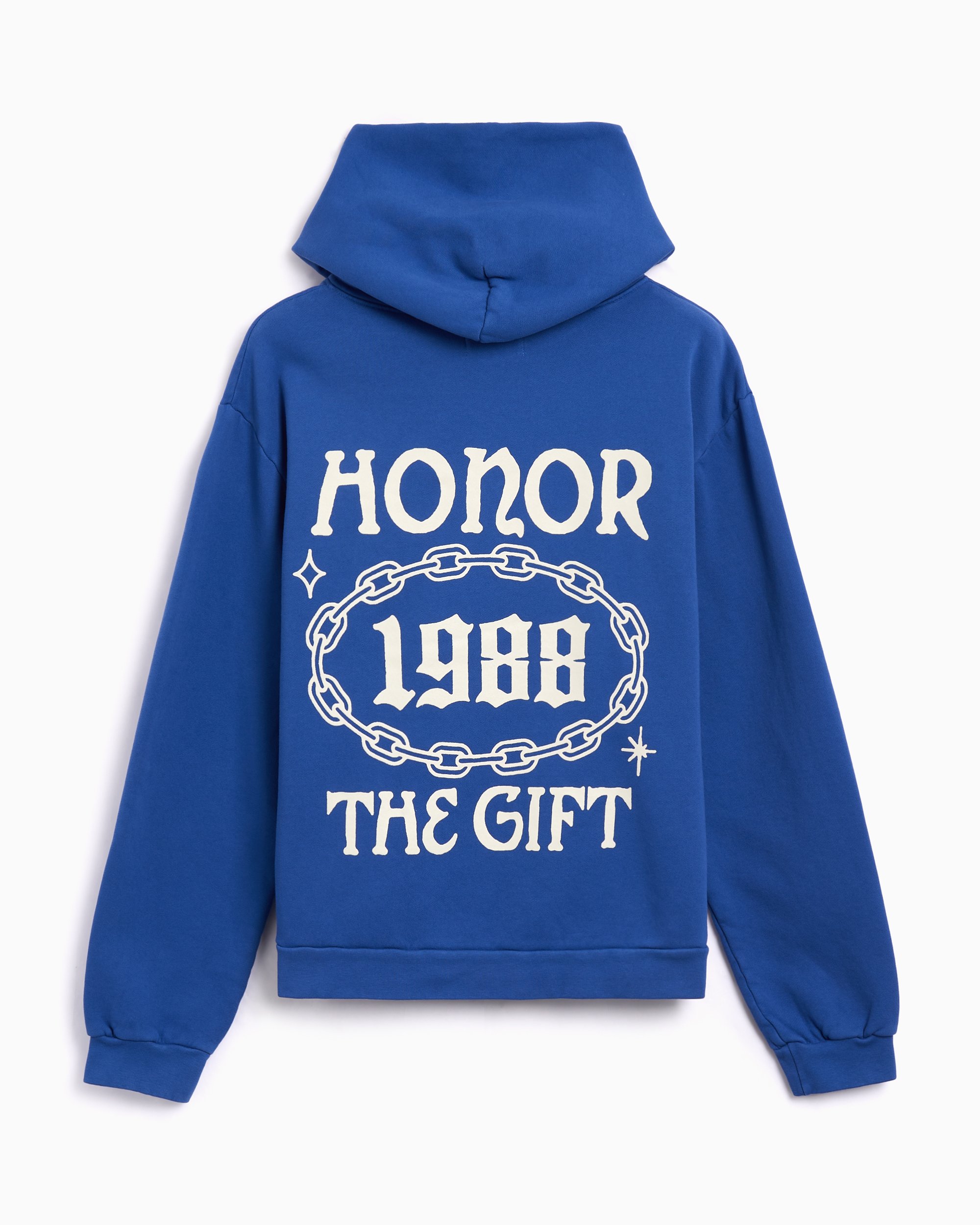 Sudadera con capucha con gráfico Relaxed Honor The Gift® Chainlink Logo  para hombre Azul HTG250560-BLUE | FOOTDISTRICT