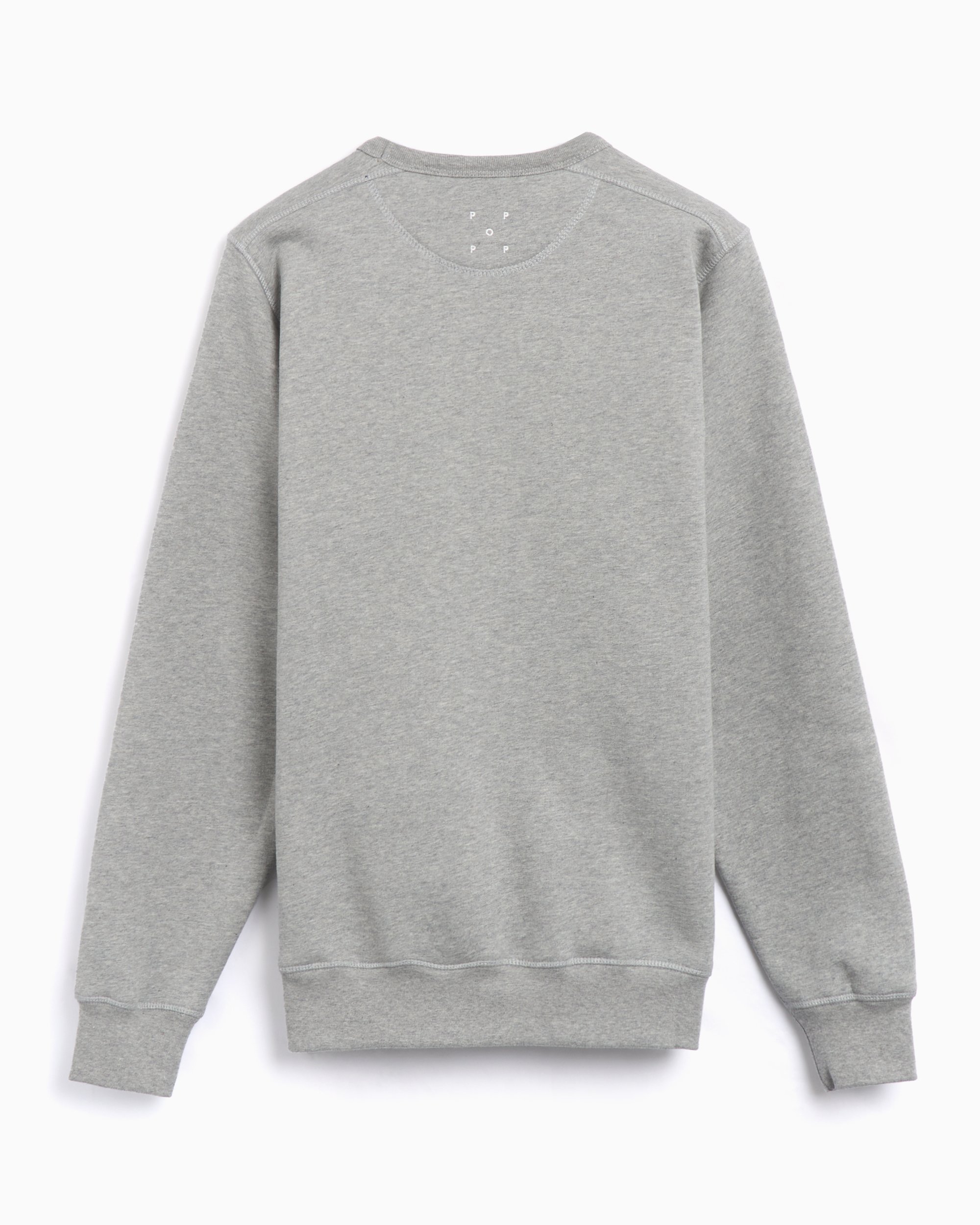 Pop Trading Company Arch Men's Sweatshirt Gray POPSS25_01