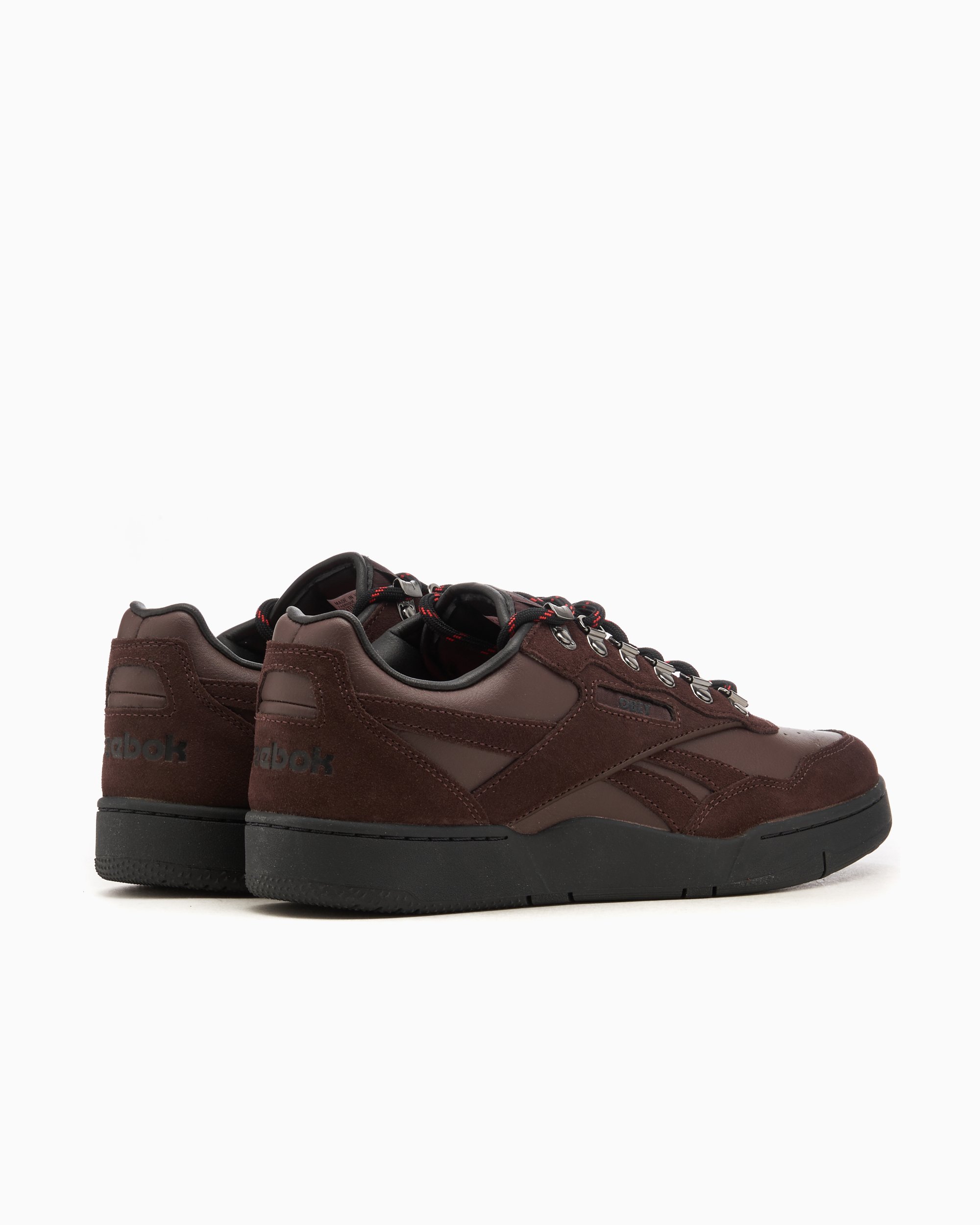 Reebok x OBEY Clothing BB 4000 II Burgunder RMIA04OC99LEA00K6010 FOOTDISTRICT