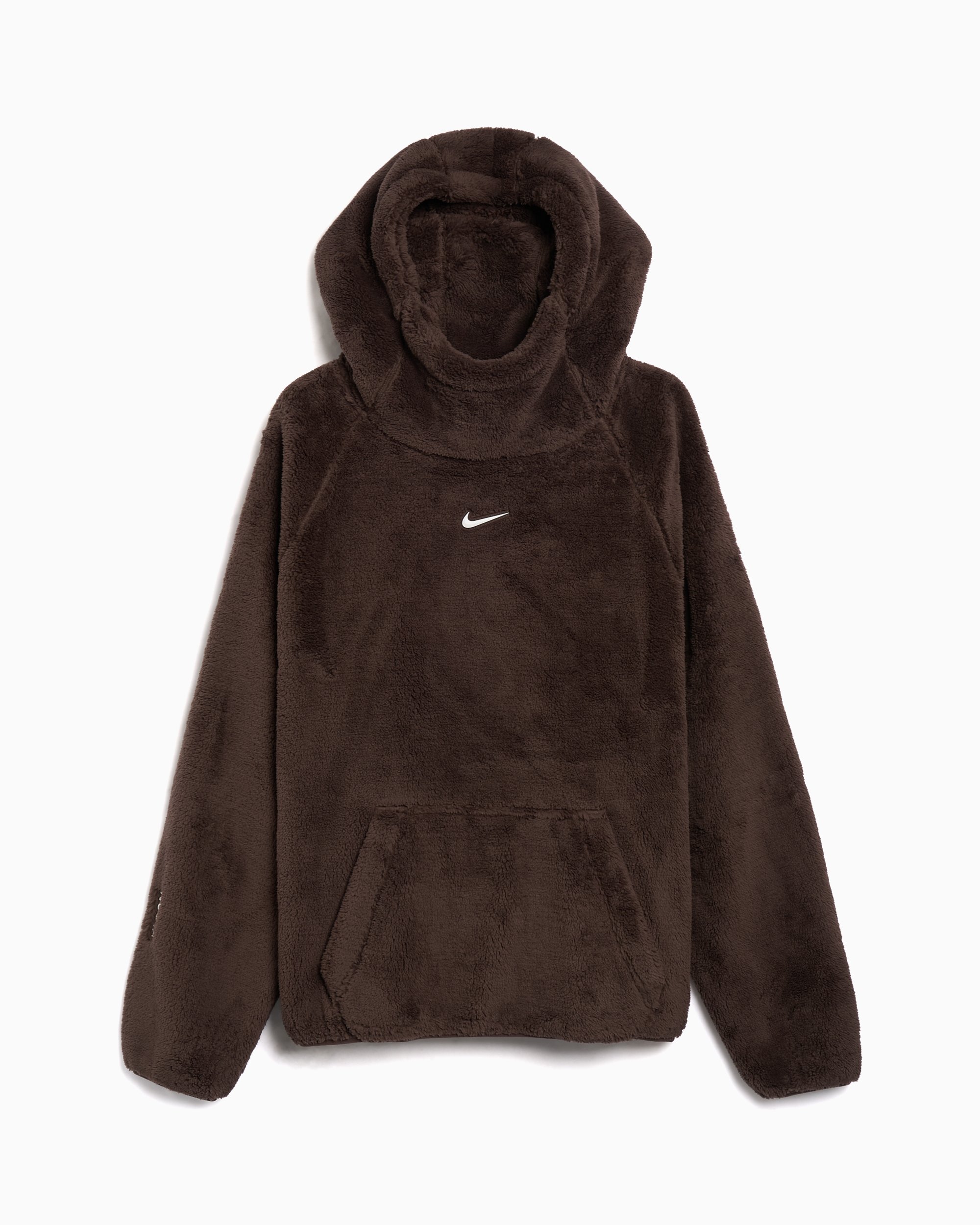 Nike x Drake NOCTA CS Fleece Logo Oversize Men's Hoodie Brown
