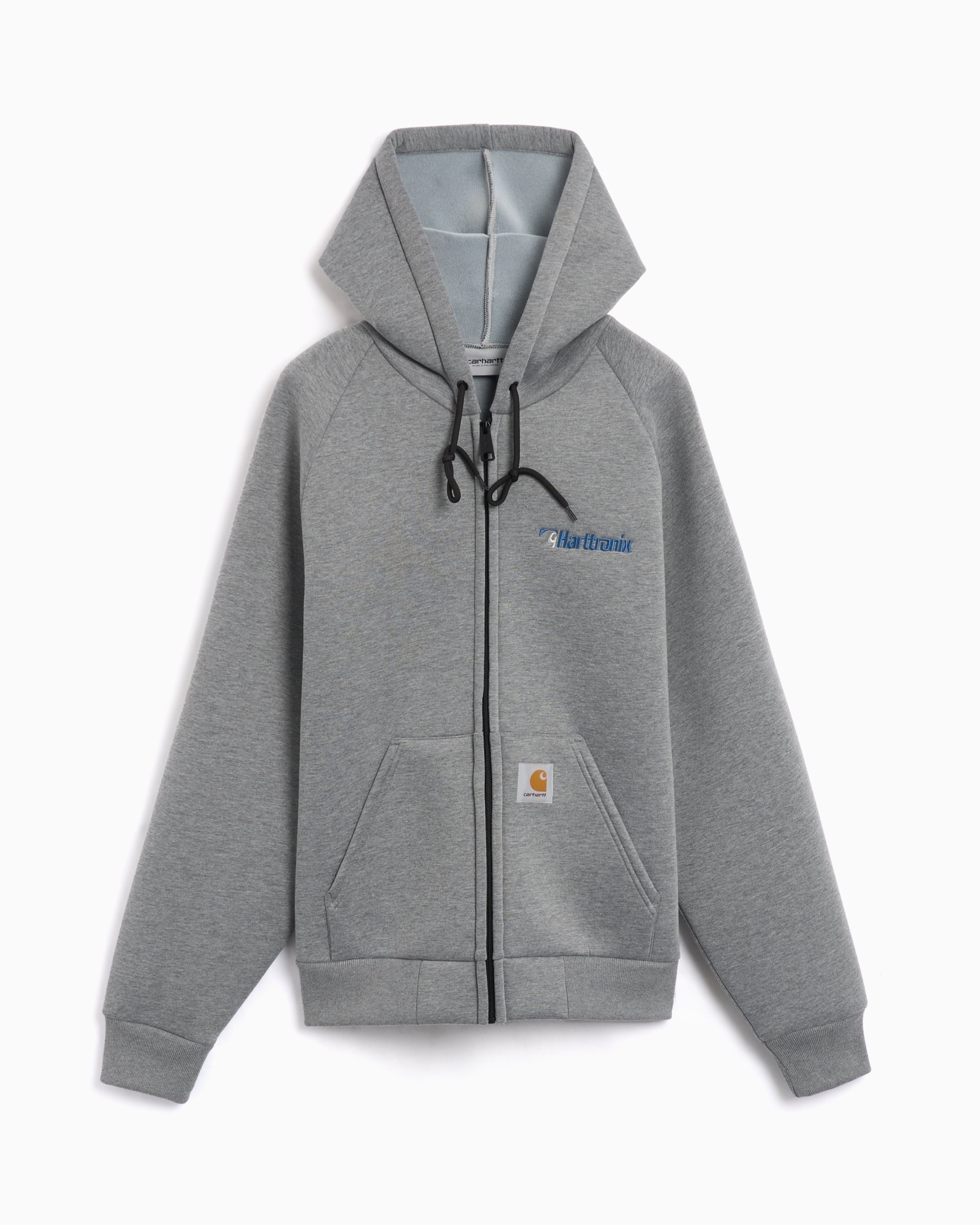 Carhartt WIP Harttronix Men's Car-Lux Zip Hoodie Gris I034454-2O6XX |  FOOTDISTRICT