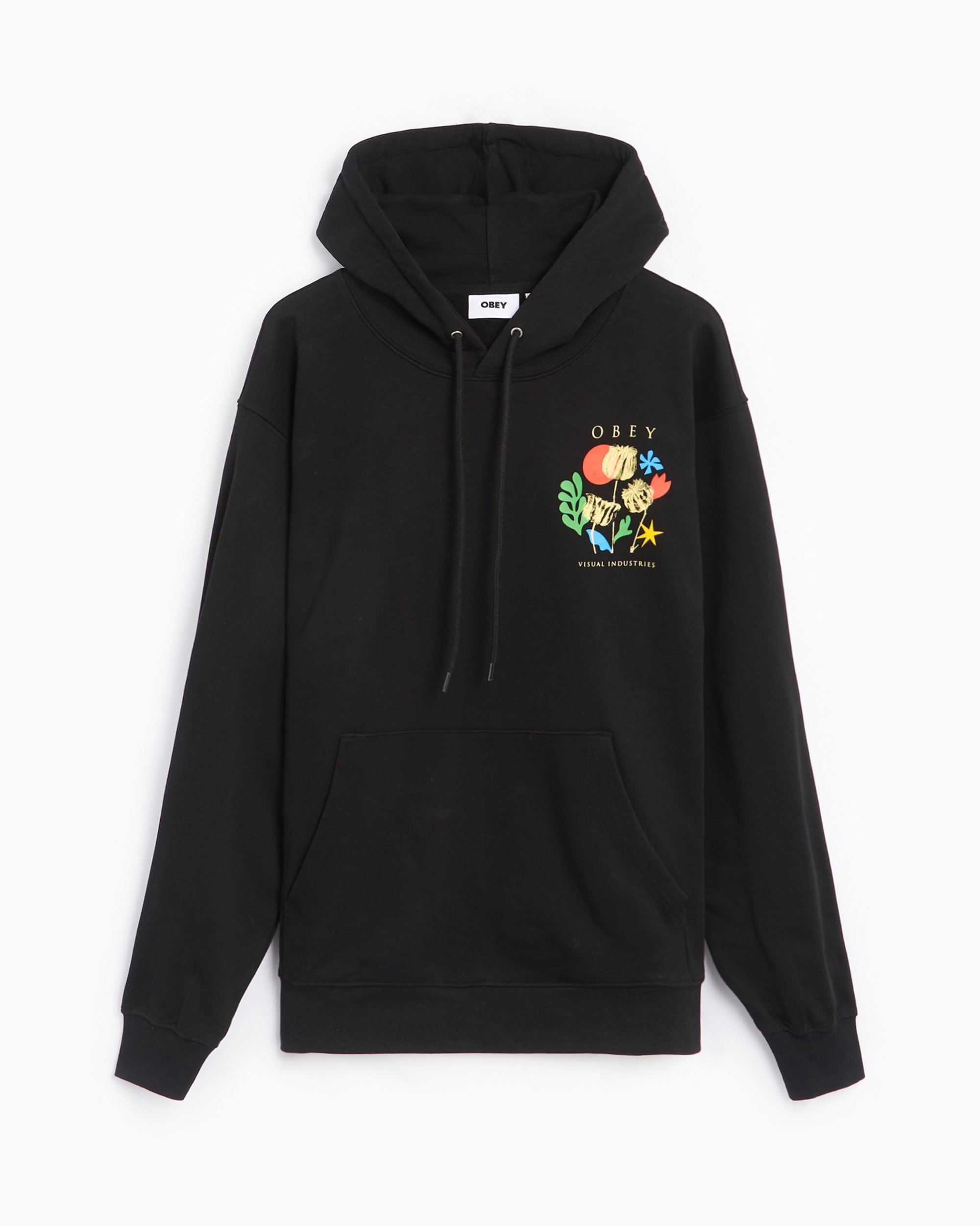 Obey hoodie online with roses