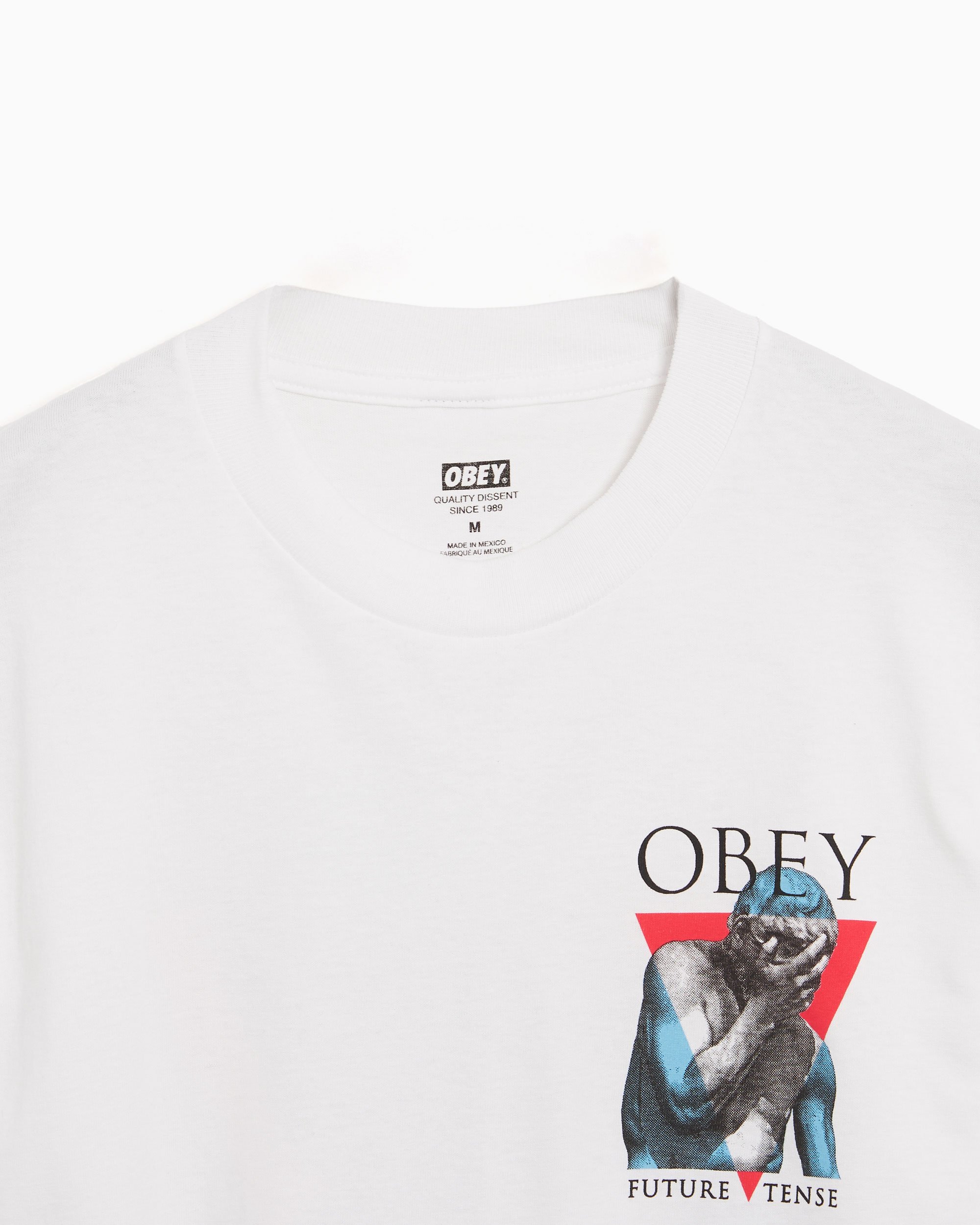 OBEY Clothing Obey Future Tense Men's T-Shirt White 165263778-WHT 