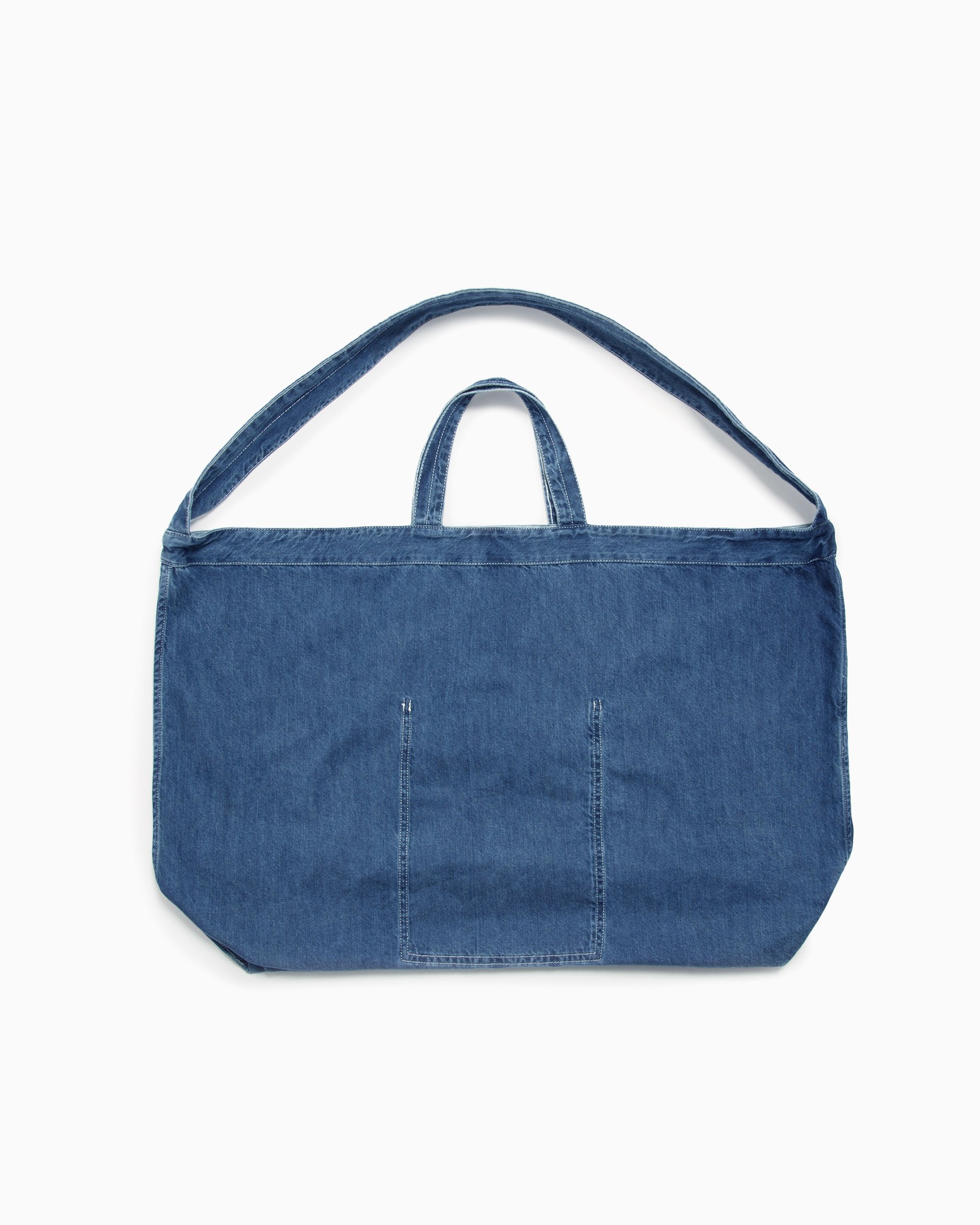YMC Unisex Tote Bag Blau PBWAA WASHED INDIGO FOOTDISTRICT
