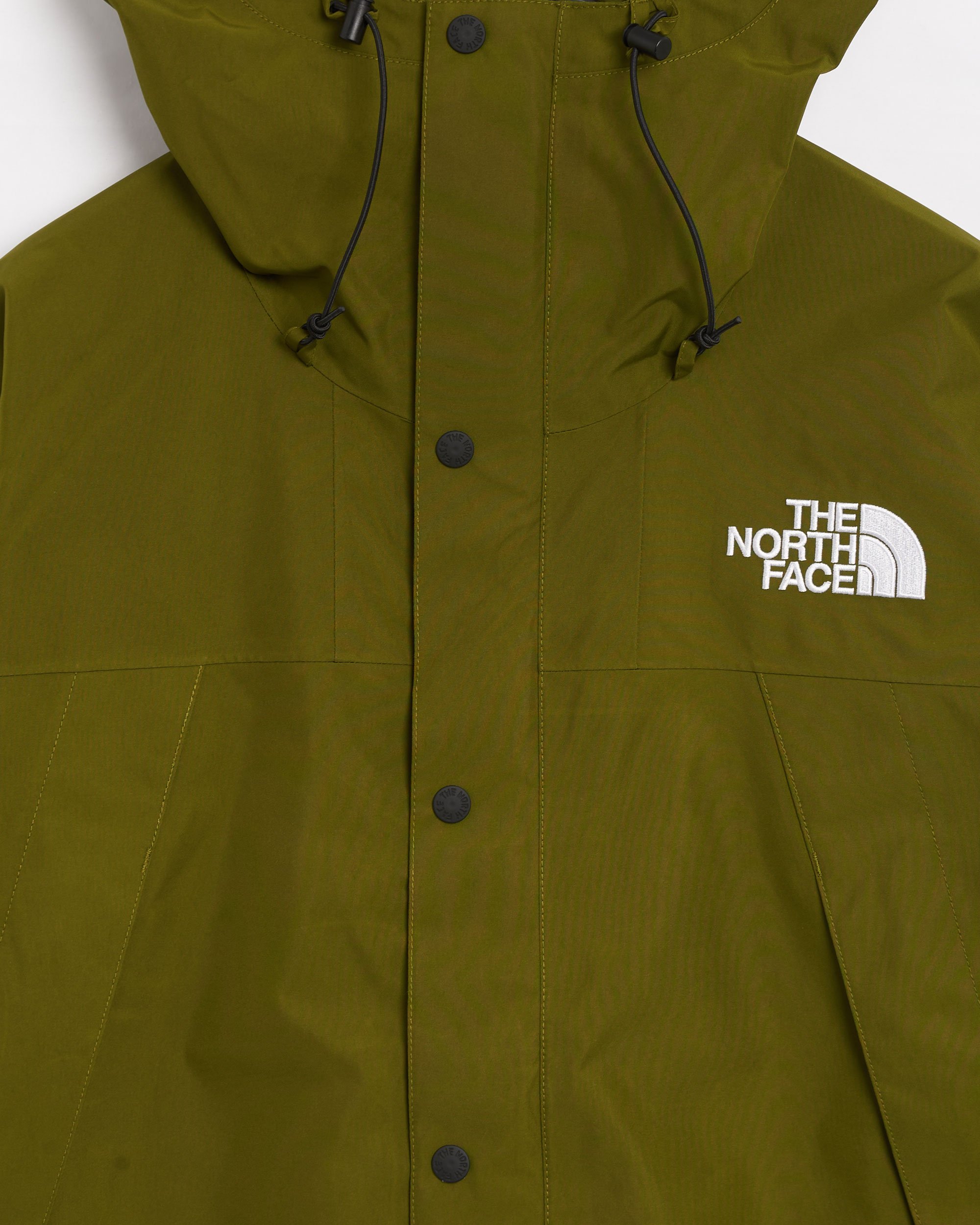 Khaki green north face jacket mens best sale