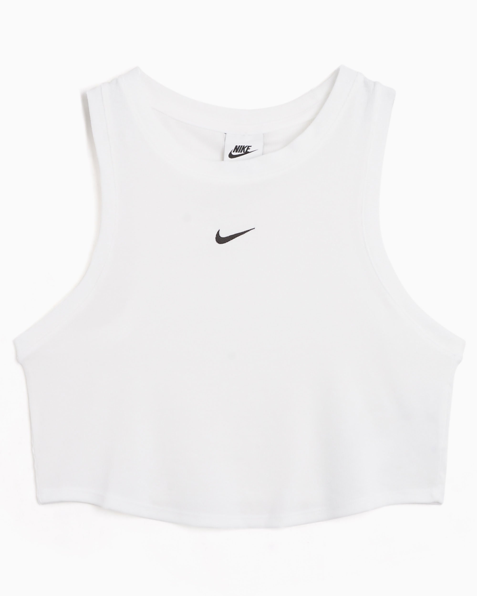 Nike Sportswear Essentials Women's Ribbed Tank Top White FB8279-100