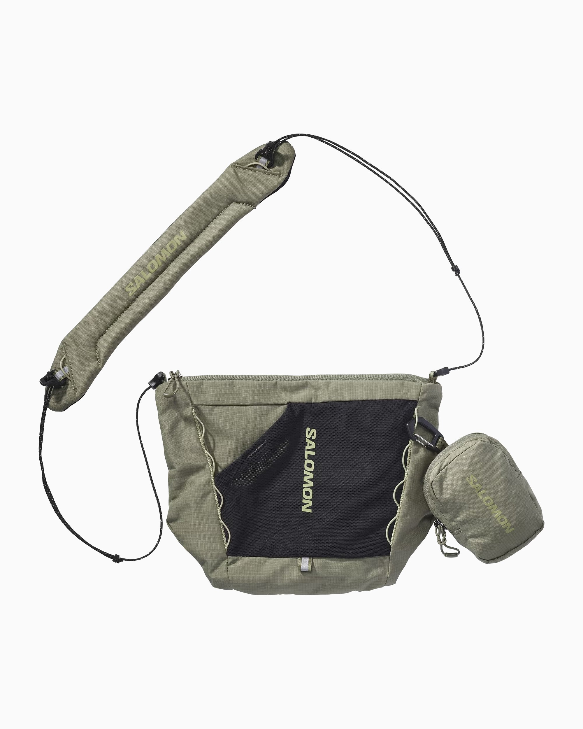 sacco　2点セット Salomon Advanced ACS 2 Revised Pouch 2L Unisex Shoulder Bag Green