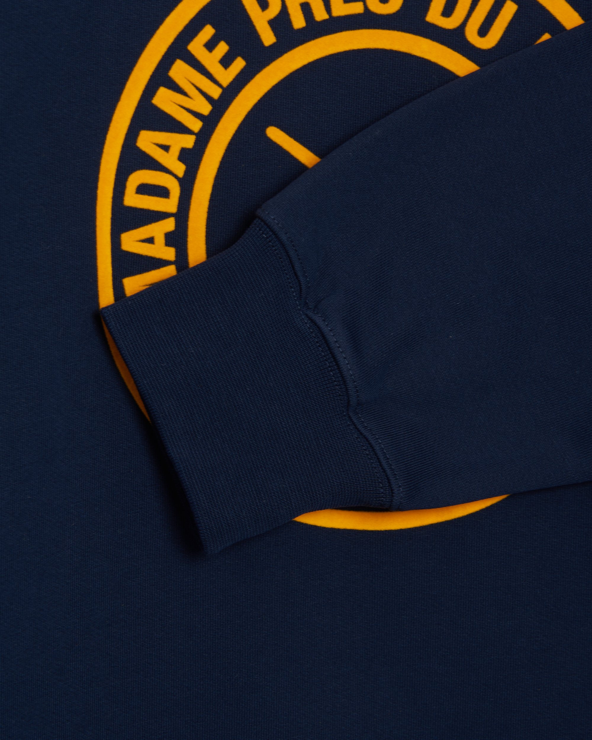 A.P.C. Boxy VPC Guitare Men s Sweatshirt Blue COHBR H27951 IAK FOOTDISTRICT