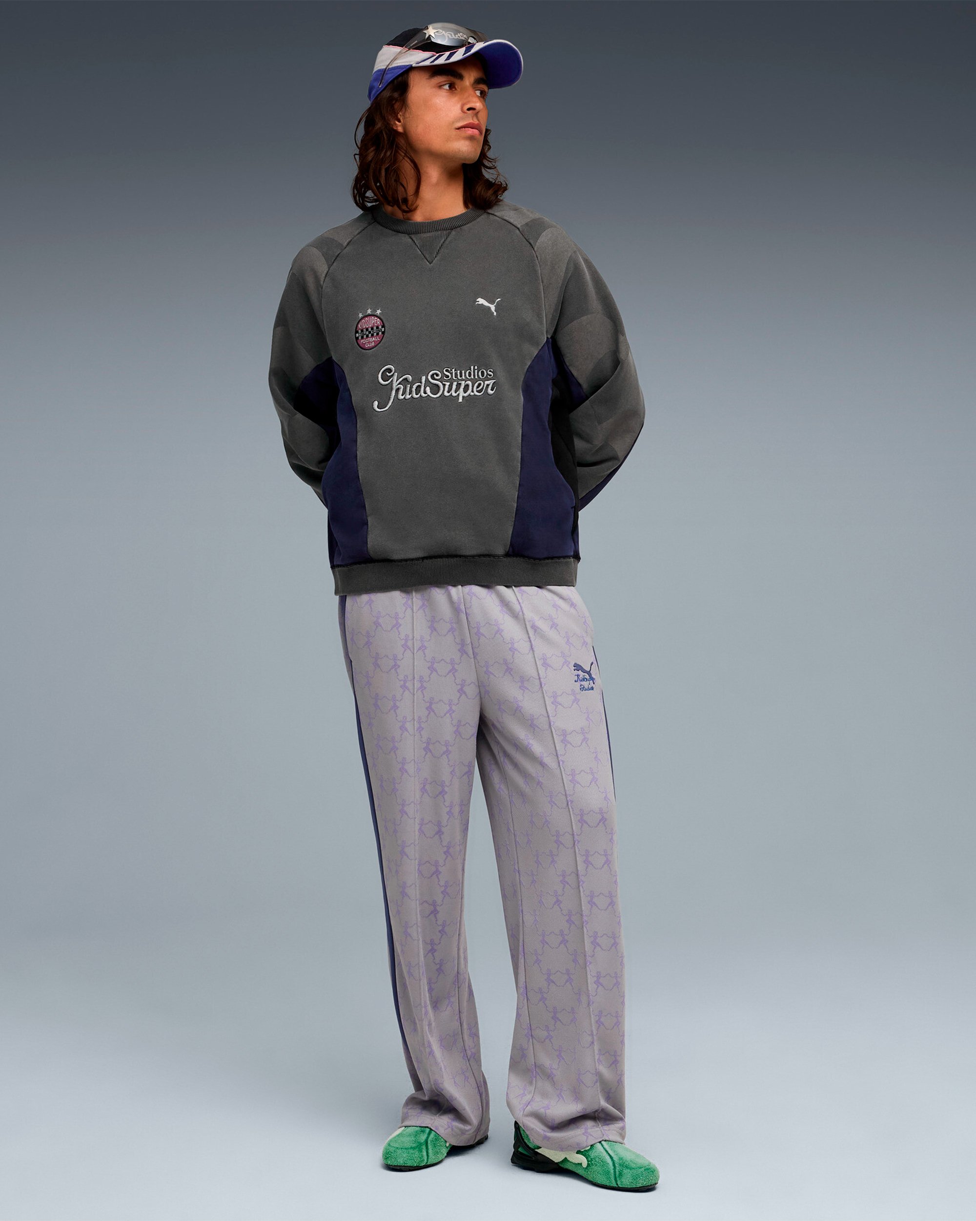 PEANUT GANG トレーナー X-LARGE PNTS-GANG-14-100862-INDIGO-