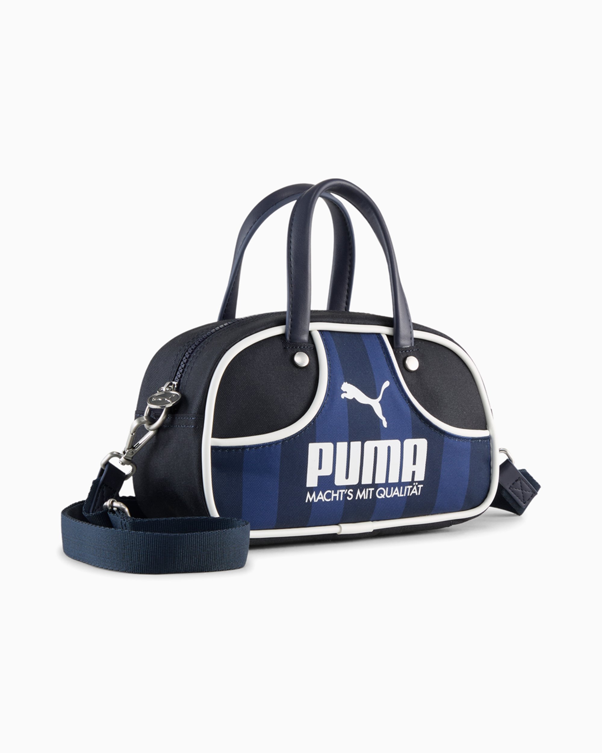 Puma 1976 World Cup Mini Grip 2.5L Unisex Shoulder Bag Black, Blue
