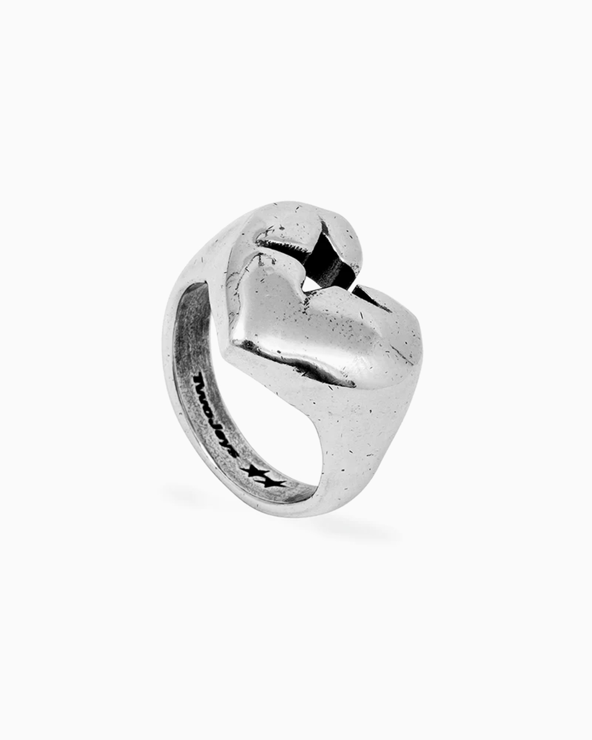 TwoJeys Icon Soul Unisex Ring Silver colored 228226001 | FOOTDISTRICT