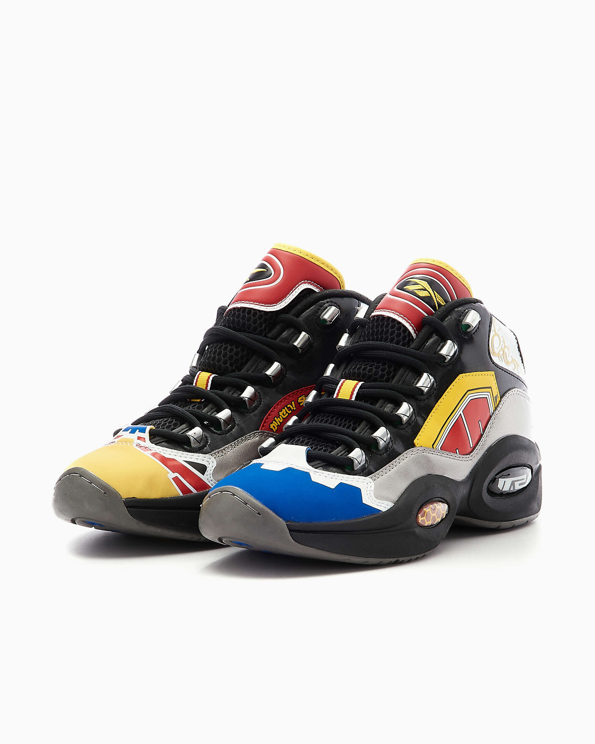 Reebok question bambino nero clearance
