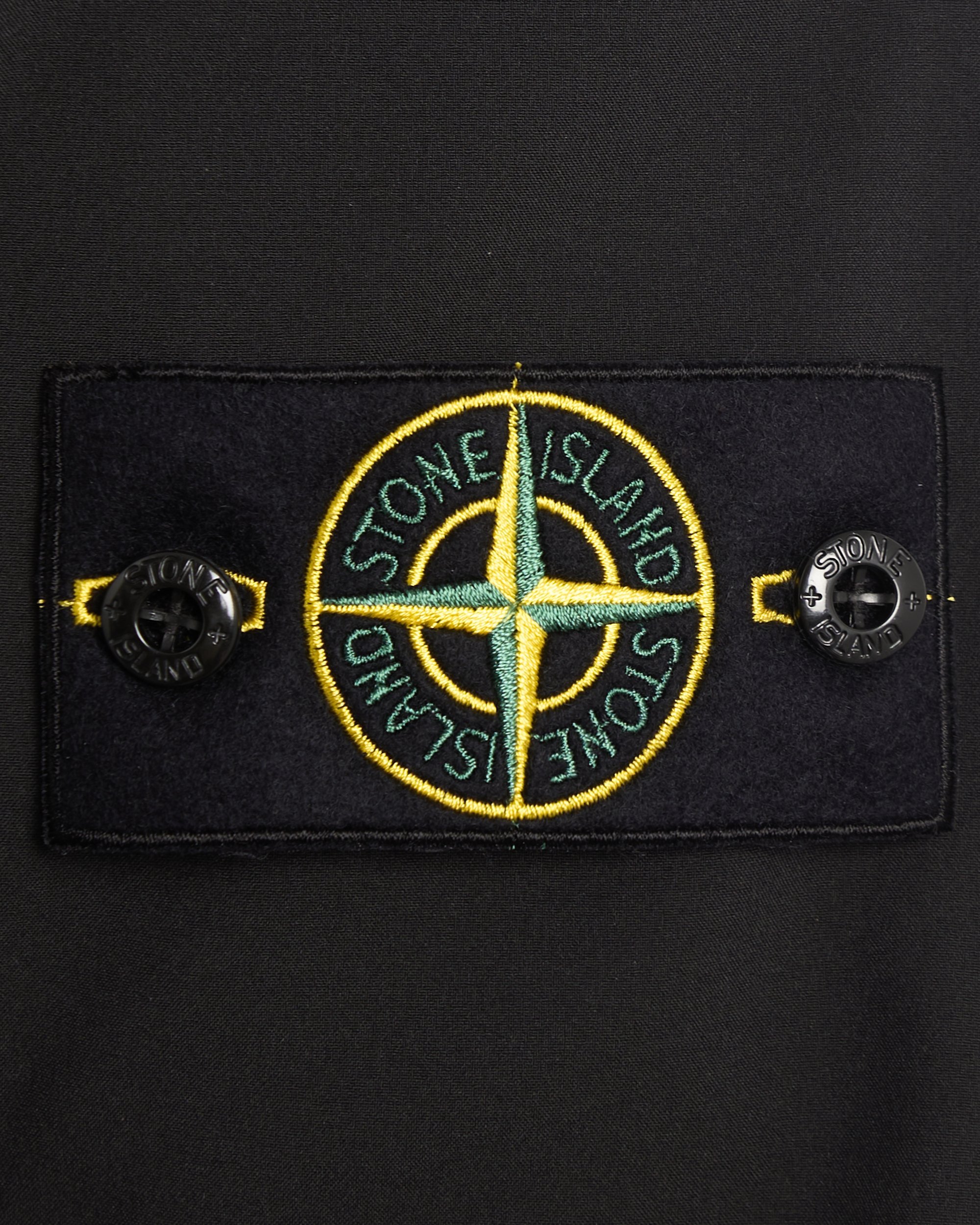 Stone Island Logo Men's Soft Shell Light Hooded Jacket Black  8115Q0322-V0029 | FOOTDISTRICT