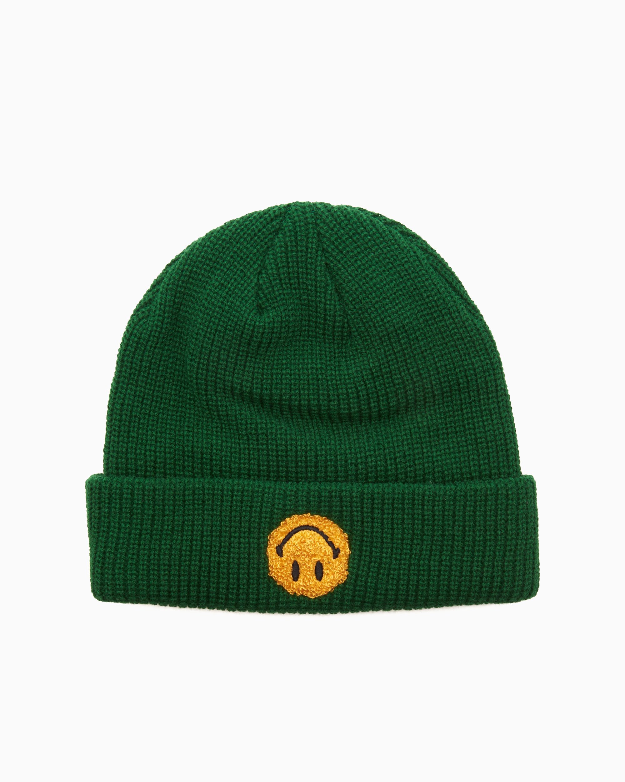 MARKET Smiley Upside Unisex Down Beanie Green 390000372-1593