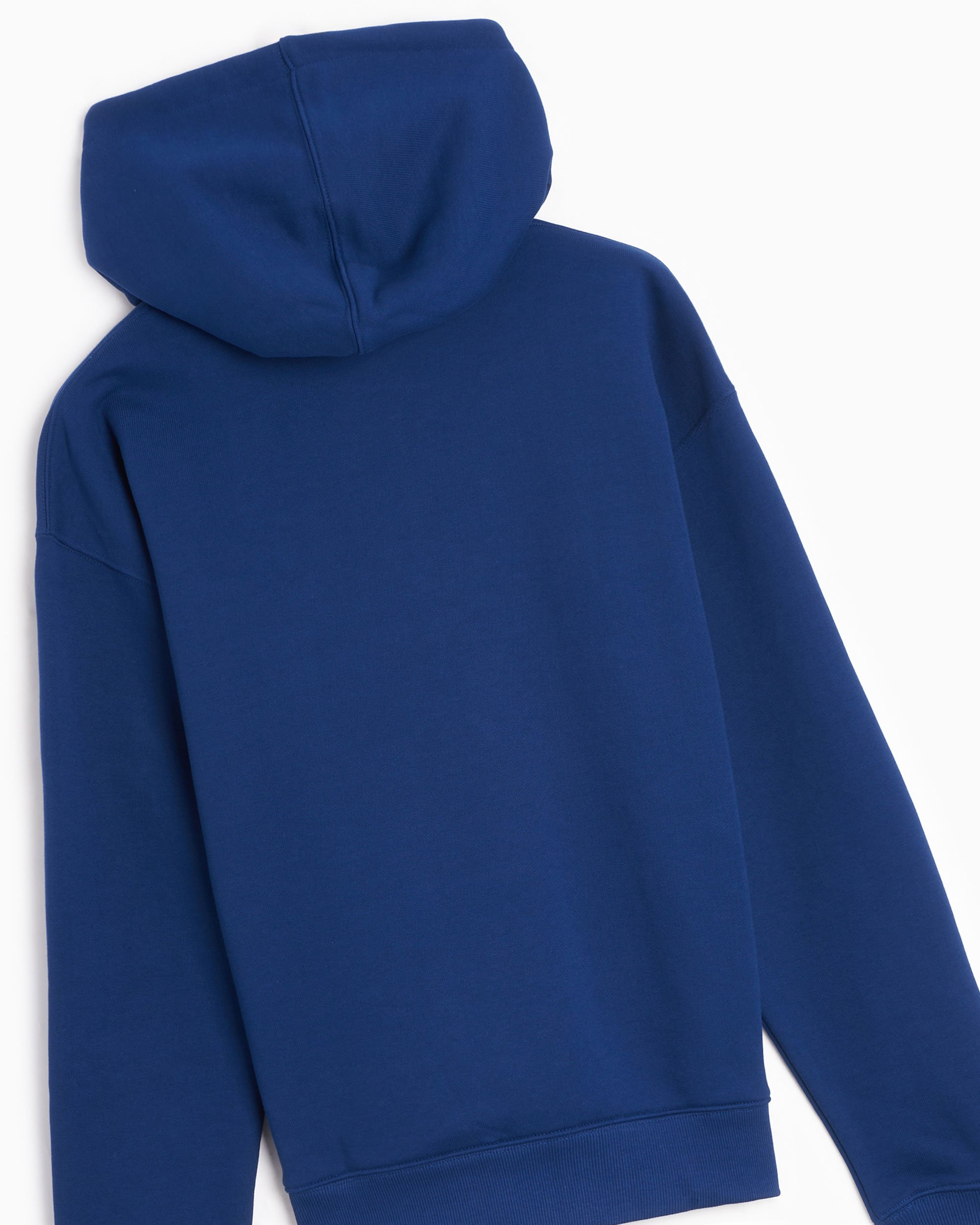 Lacoste Embroired Logo Patch Unisex Oversized Hoodie Blue SH6404