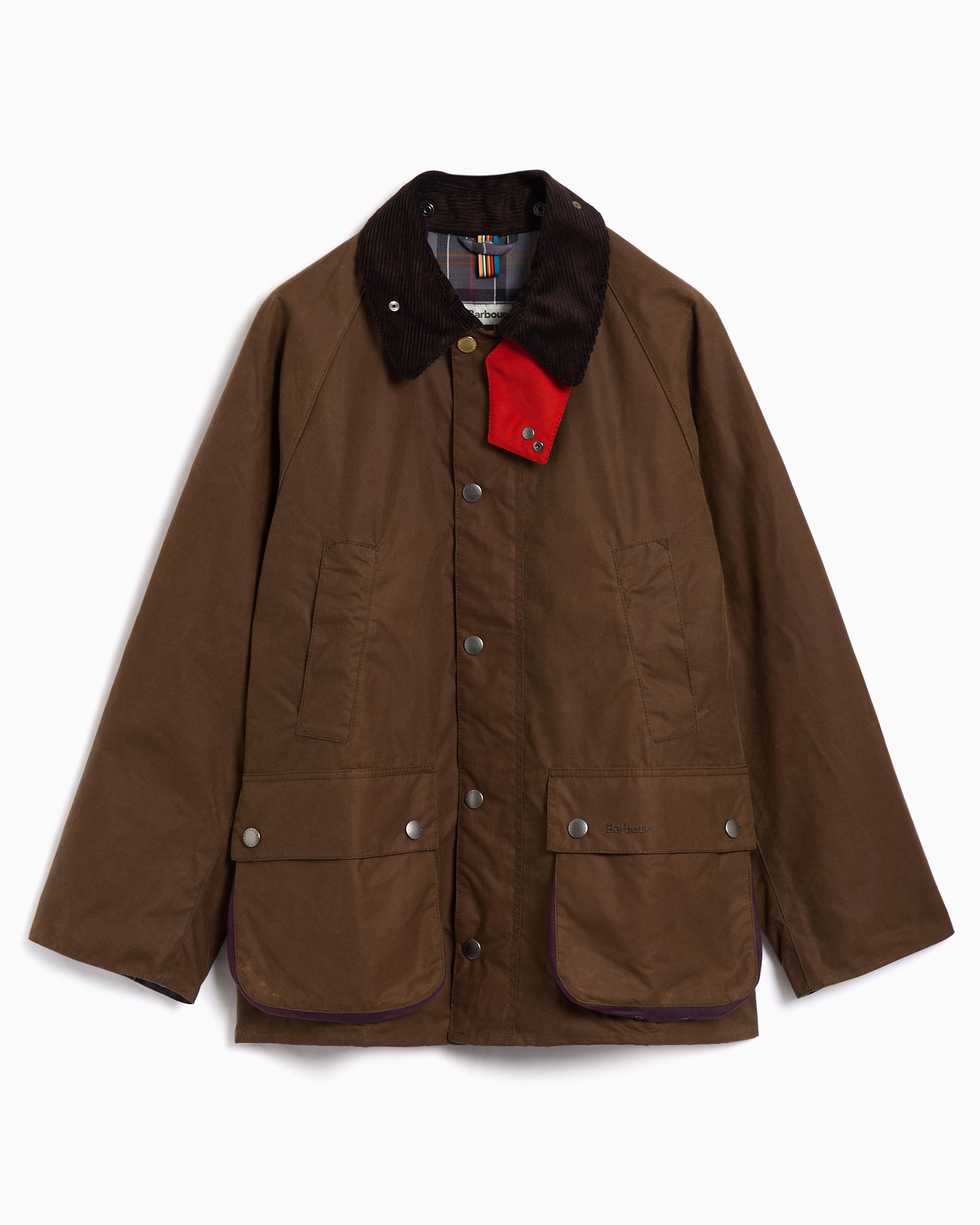 Barbour x Paul Smith OS Bedale Wax Oversize Men's Rain Jacket