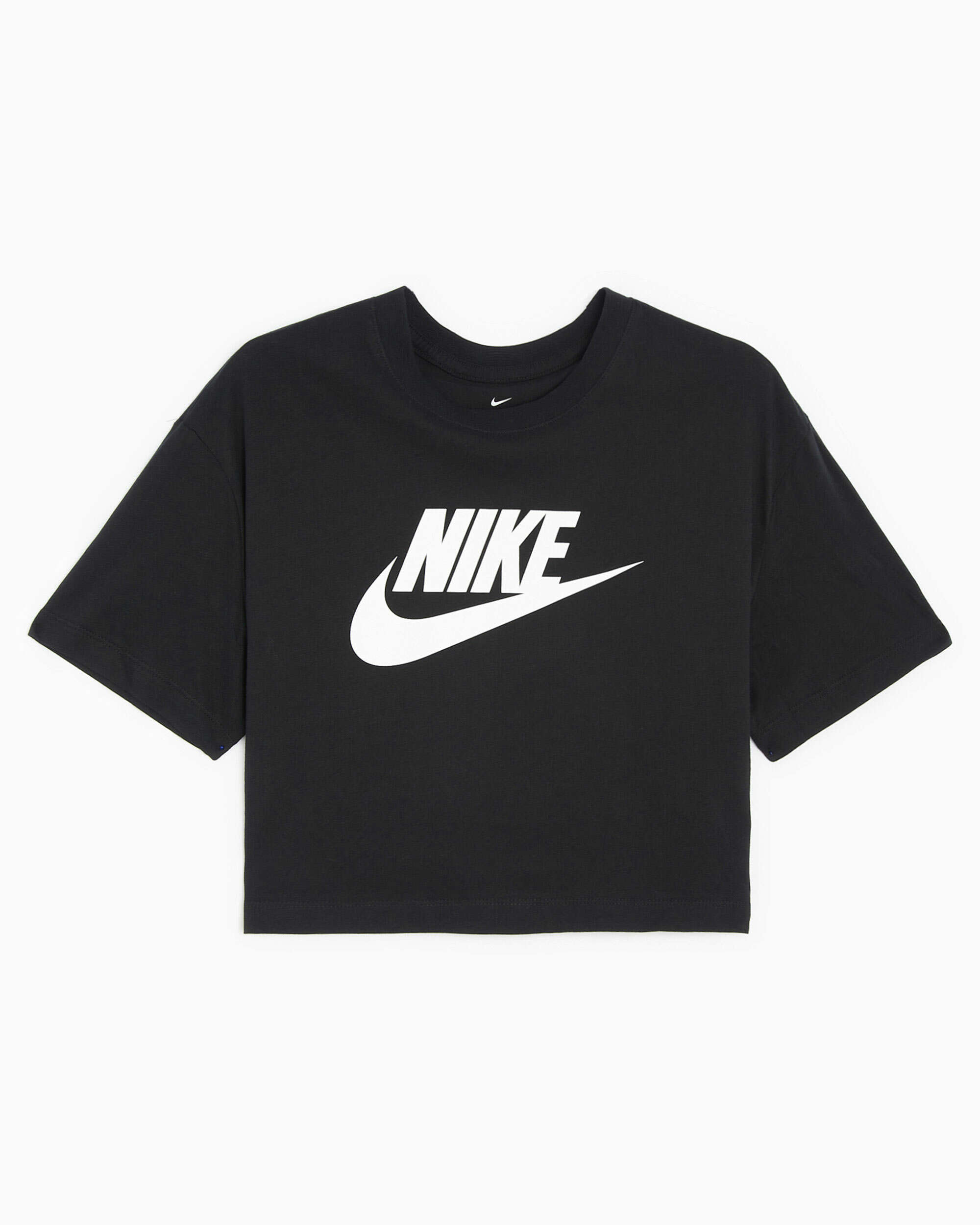 Nike Sportswear Essential Women s Cropped T Shirt Black BV6175 010