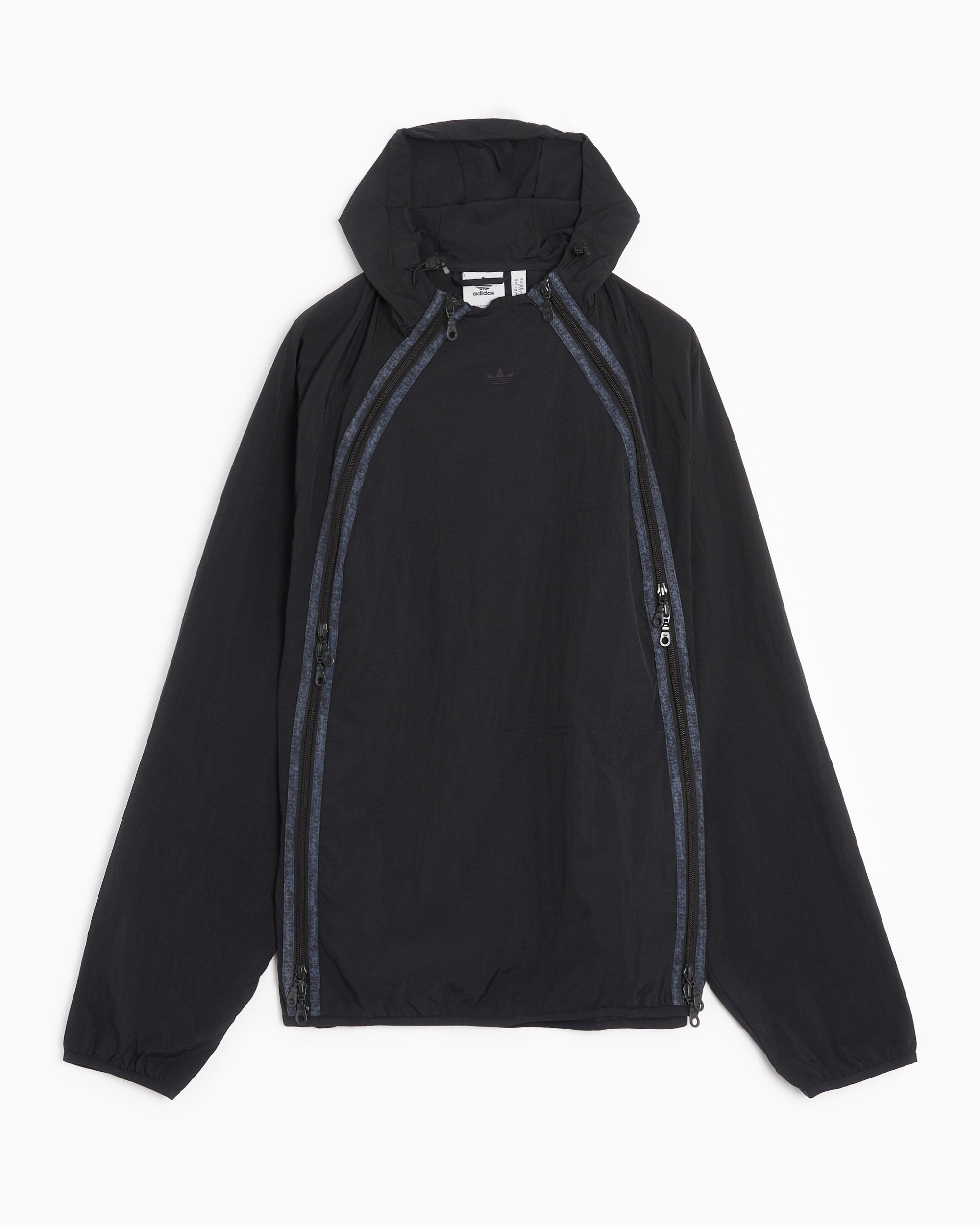 Adidas original hooded shop zip jacket