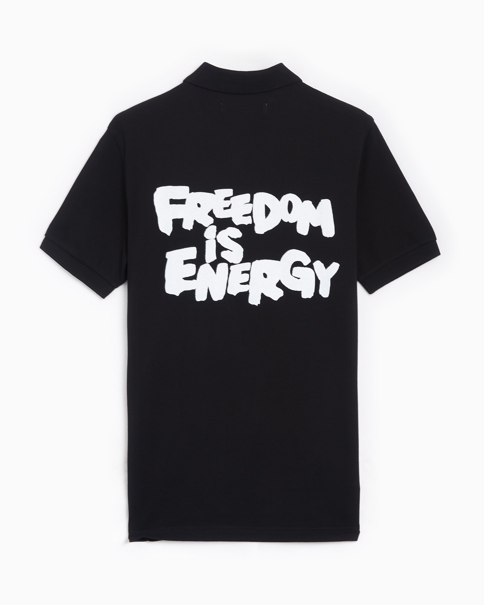 Comme Des Garçons Shirt x Fred Perry Men's Knit Polo Black