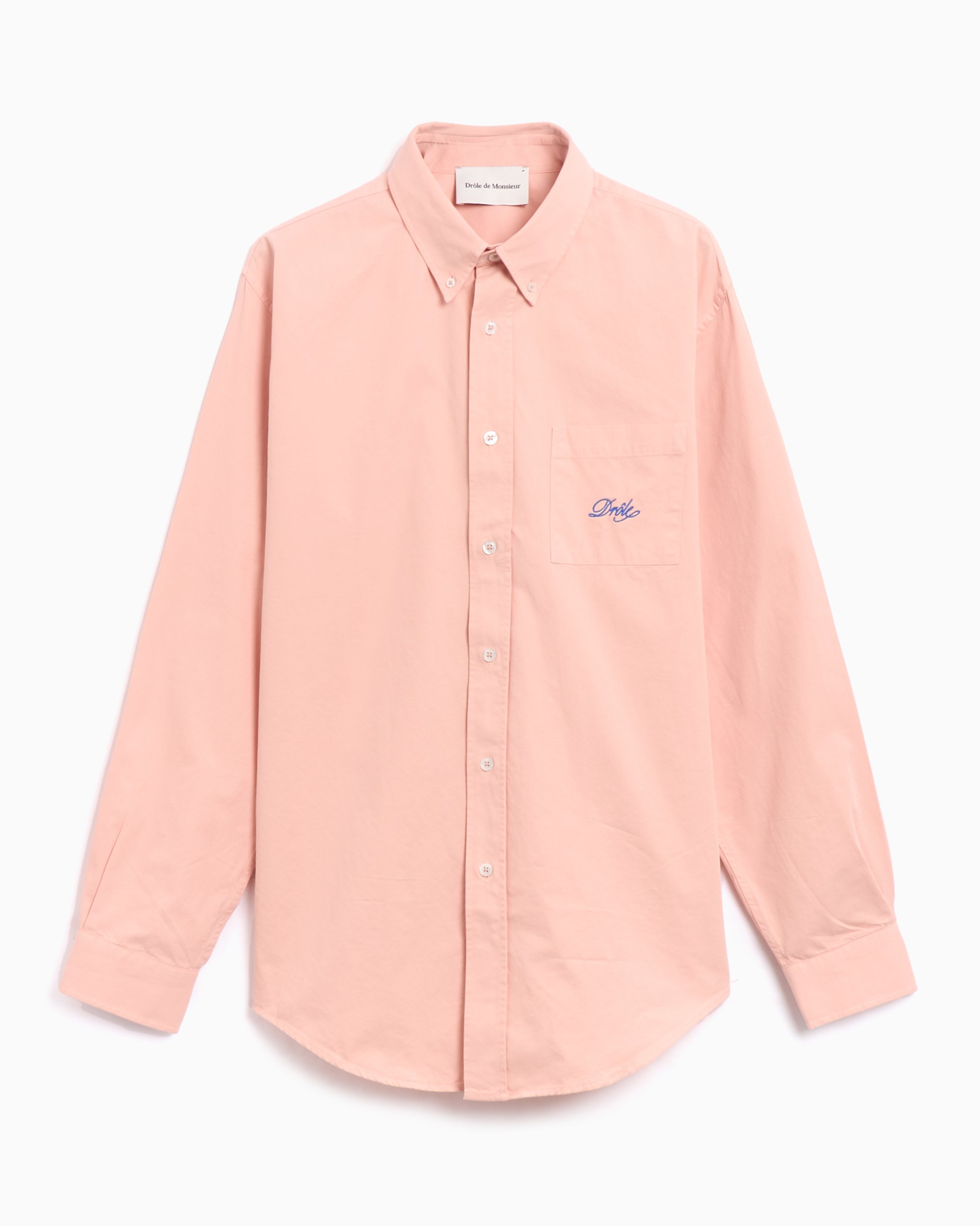 Drôle de Monsieur Drôle LavÈe Men's Shirt Pink SH195-CO178