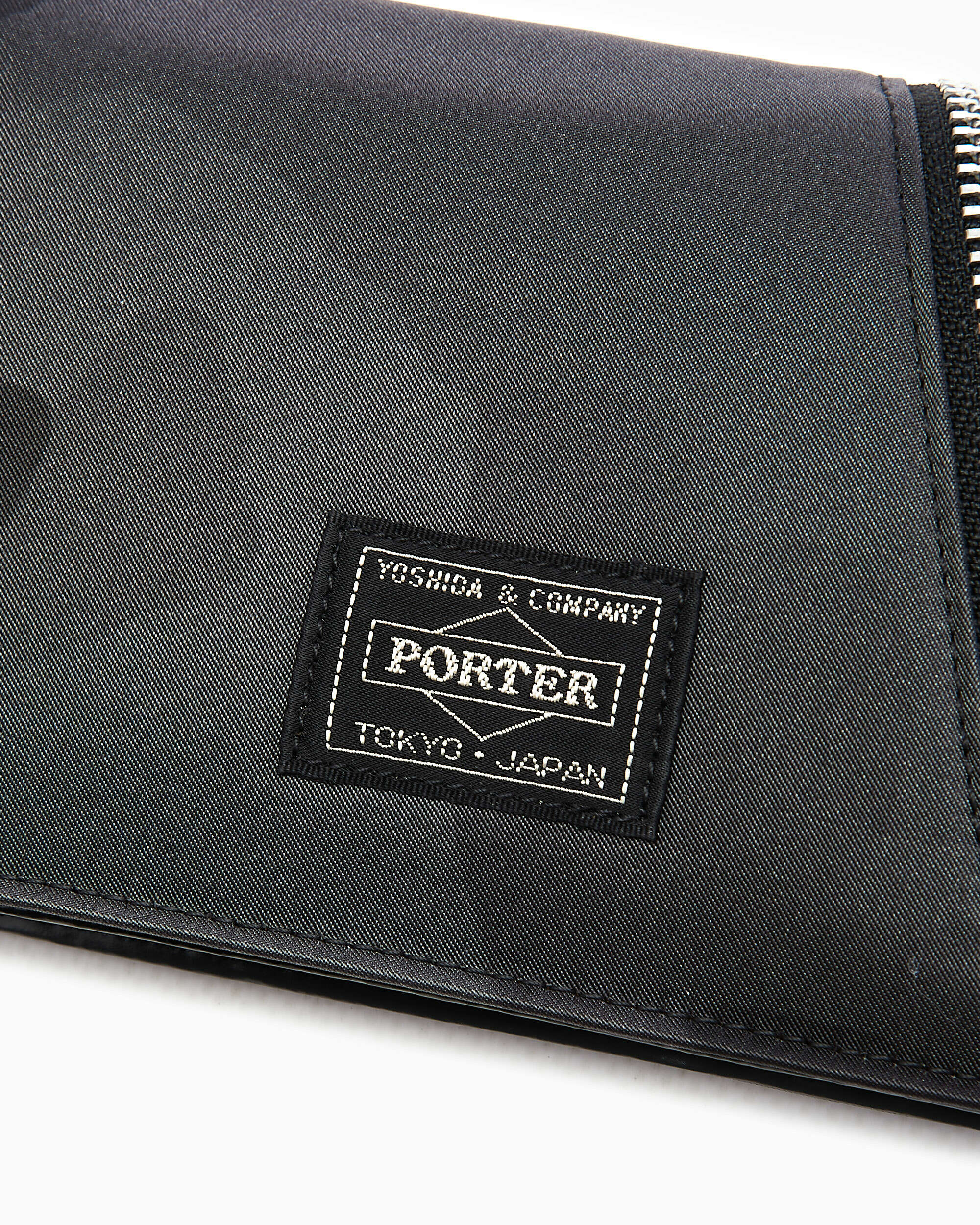Porter-Yoshida & Co. Bill Woodland Camo Unisex Wallet Gray