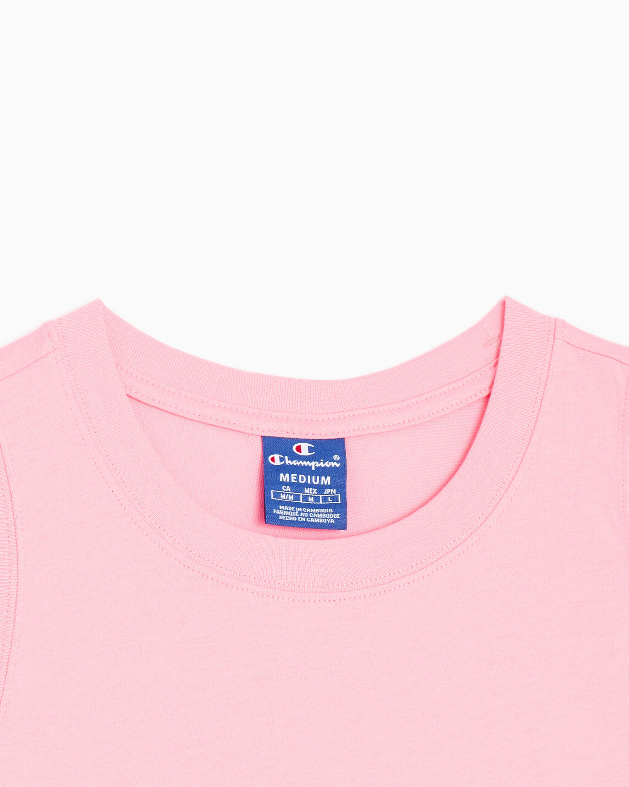 Champion Logo Women s Dress Pink 112657 PS024 FOOTDISTRICT
