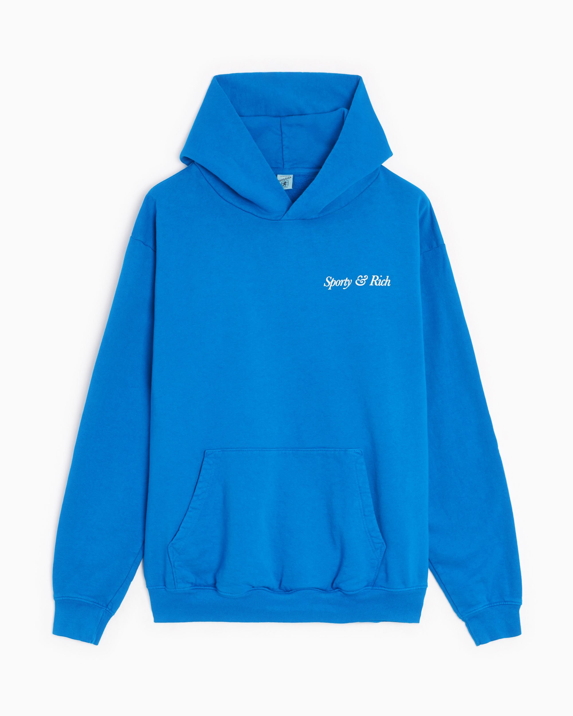 Sporty Rich HWCNY Unisex Hoodie Blue HO871RB FOOTDISTRICT