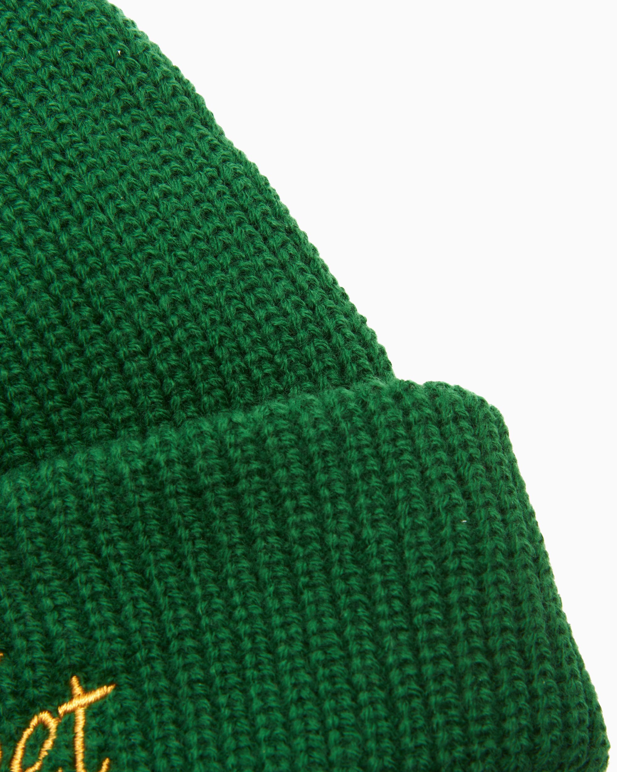 MARKET Smiley Upside Unisex Down Beanie Green 390000372-1593