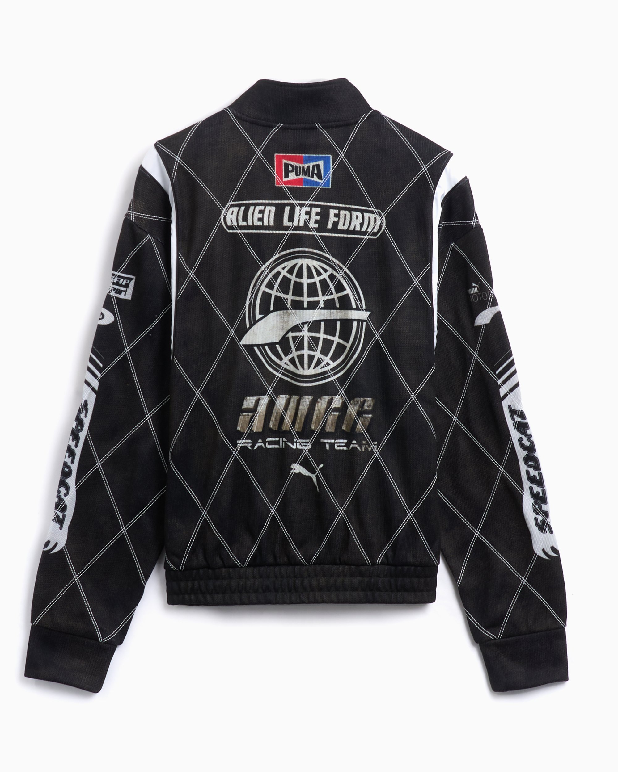 Puma x A$AP ROCKY Men's Distressed Sweatshirt Black 631126 Puma x A$AP ROCKY Men's Distressed Sweatshirt Black 631126