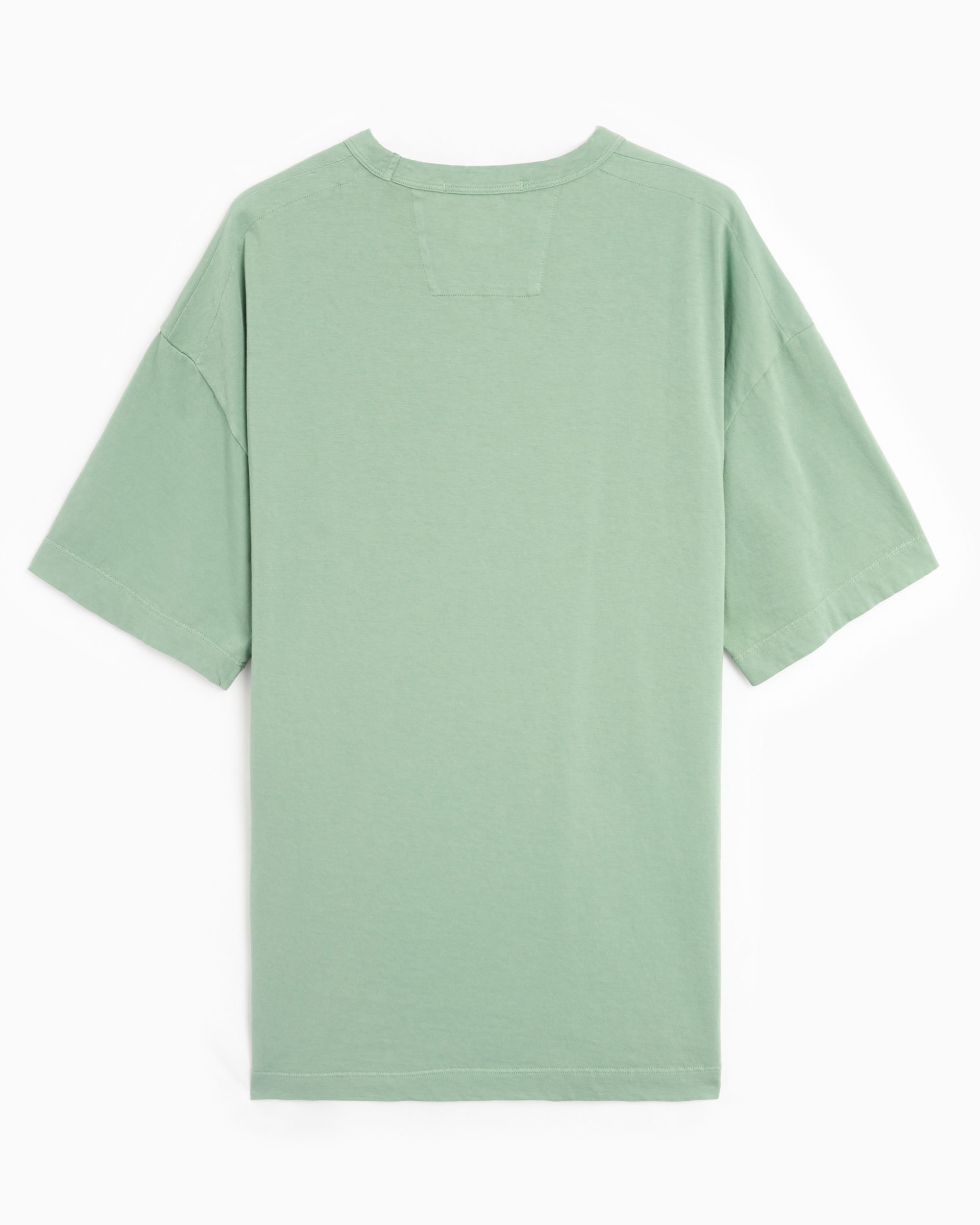 CP Company Logo Men's T-Shirt Green 16CMTS231A005697G-626 | FOOTDISTRICT