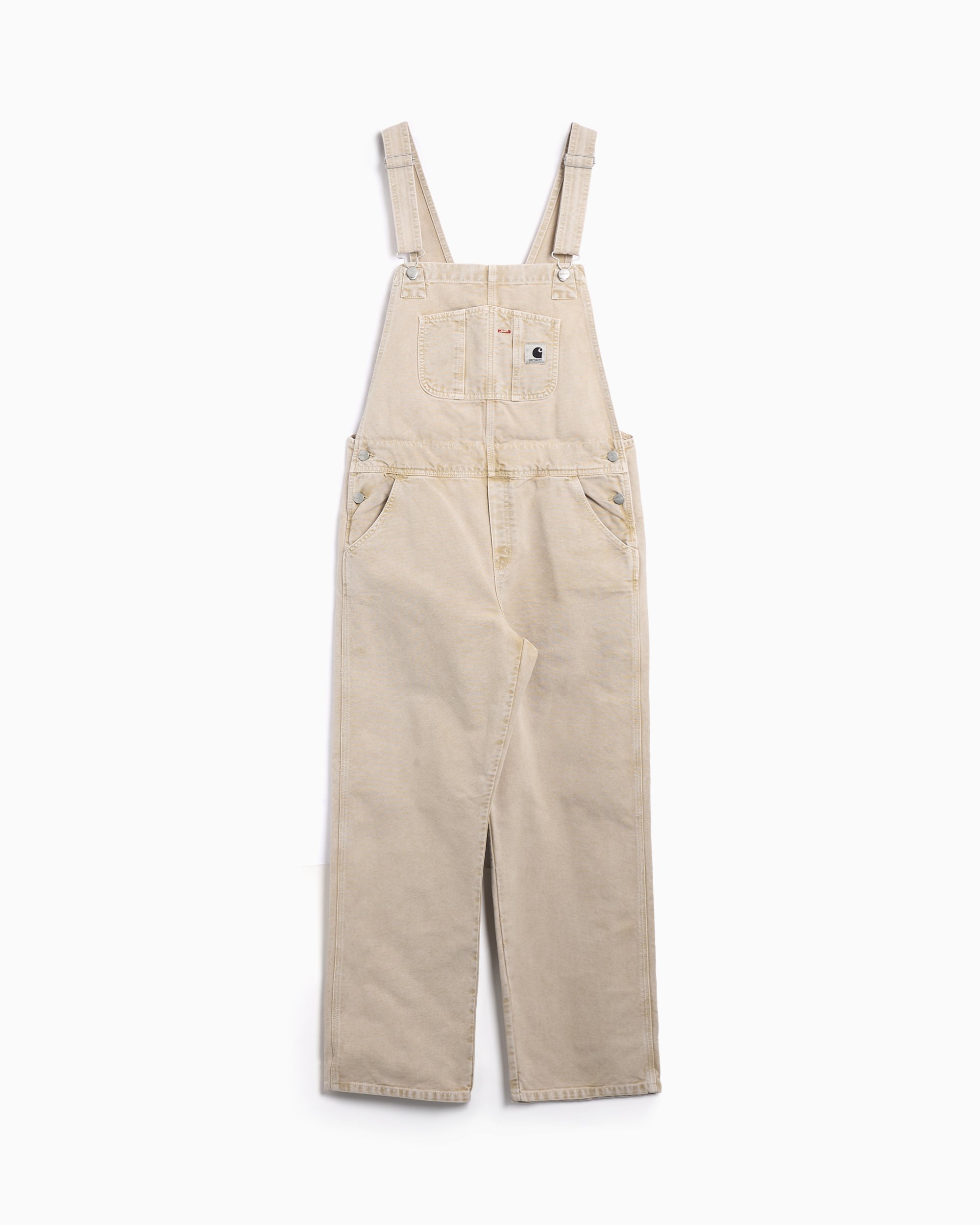 Carhartt WIP Bib Overall Straight Women's Overalls Beige
