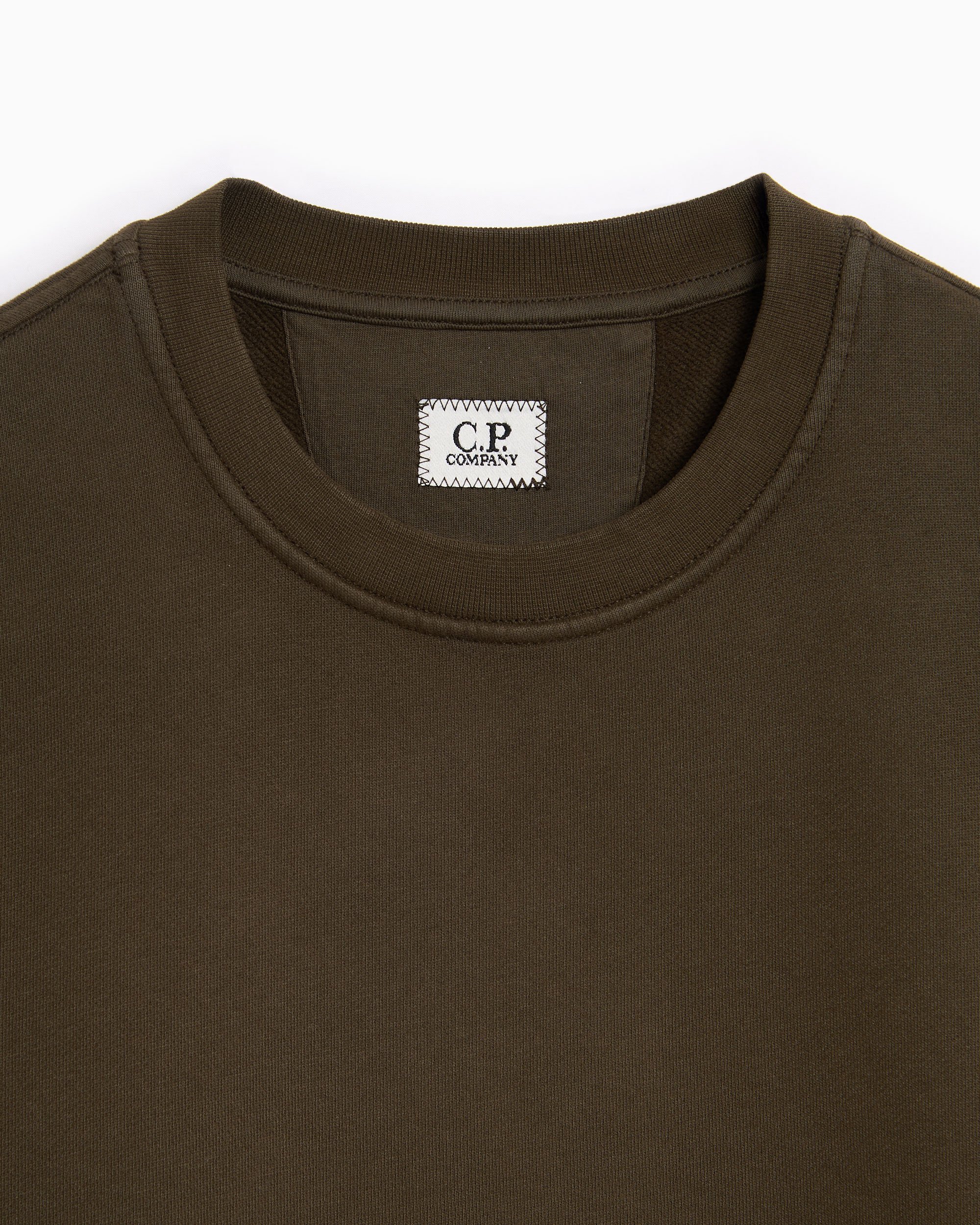 CP Company Men's Sweatshirt Green RFCMSS718A006372G-683 CP Company Men's Sweatshirt Green RFCMSS718A006372G-683