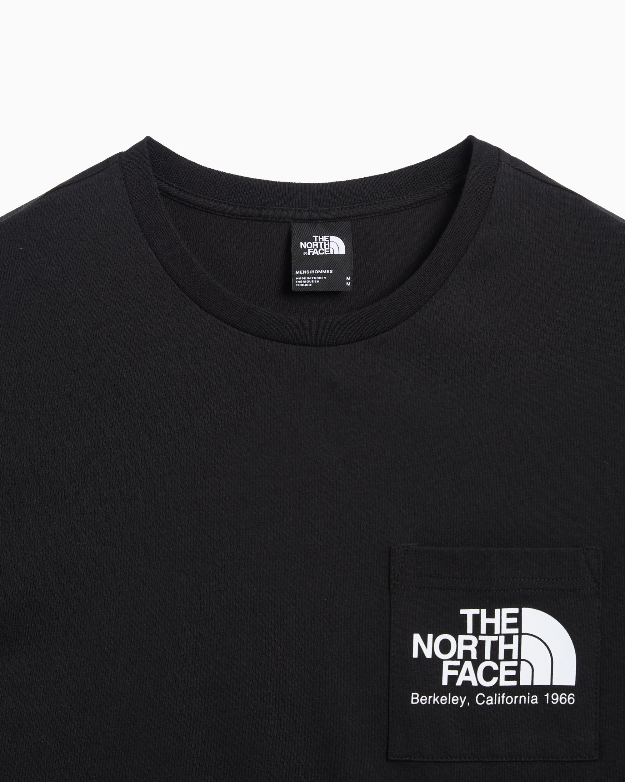 The North Face Berkeley California Men's Pocket T-Shirt Black