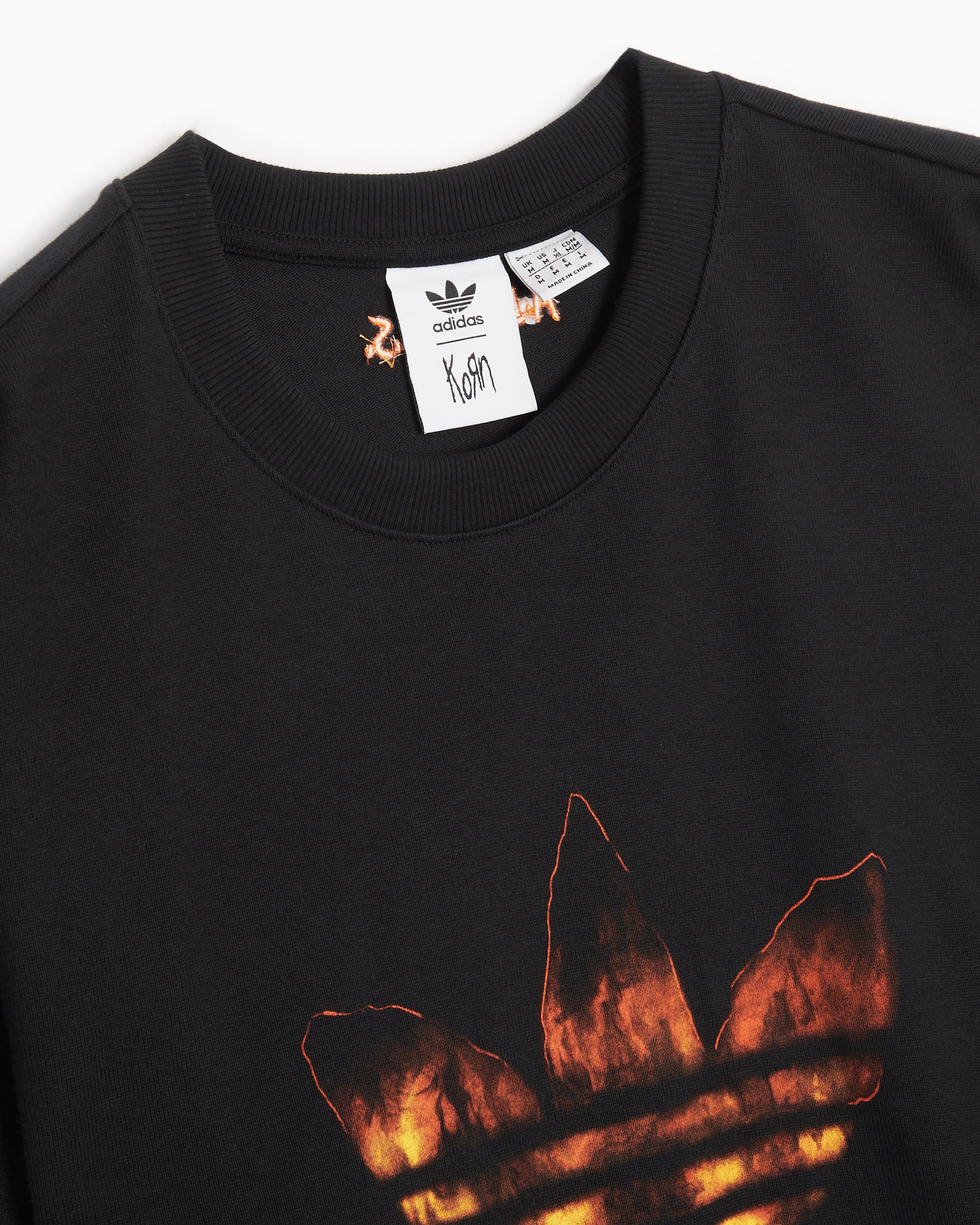 adidas Originals x Korn Men s T Shirt Negro IN9098 Comprar Online