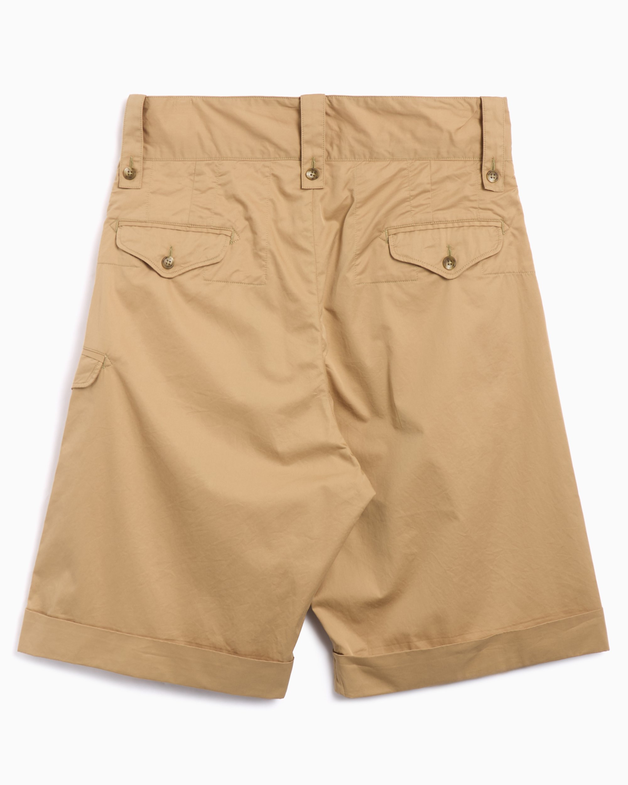 Engineered Garments Gurkha Men's Shorts Beige 25S1E005-SD053