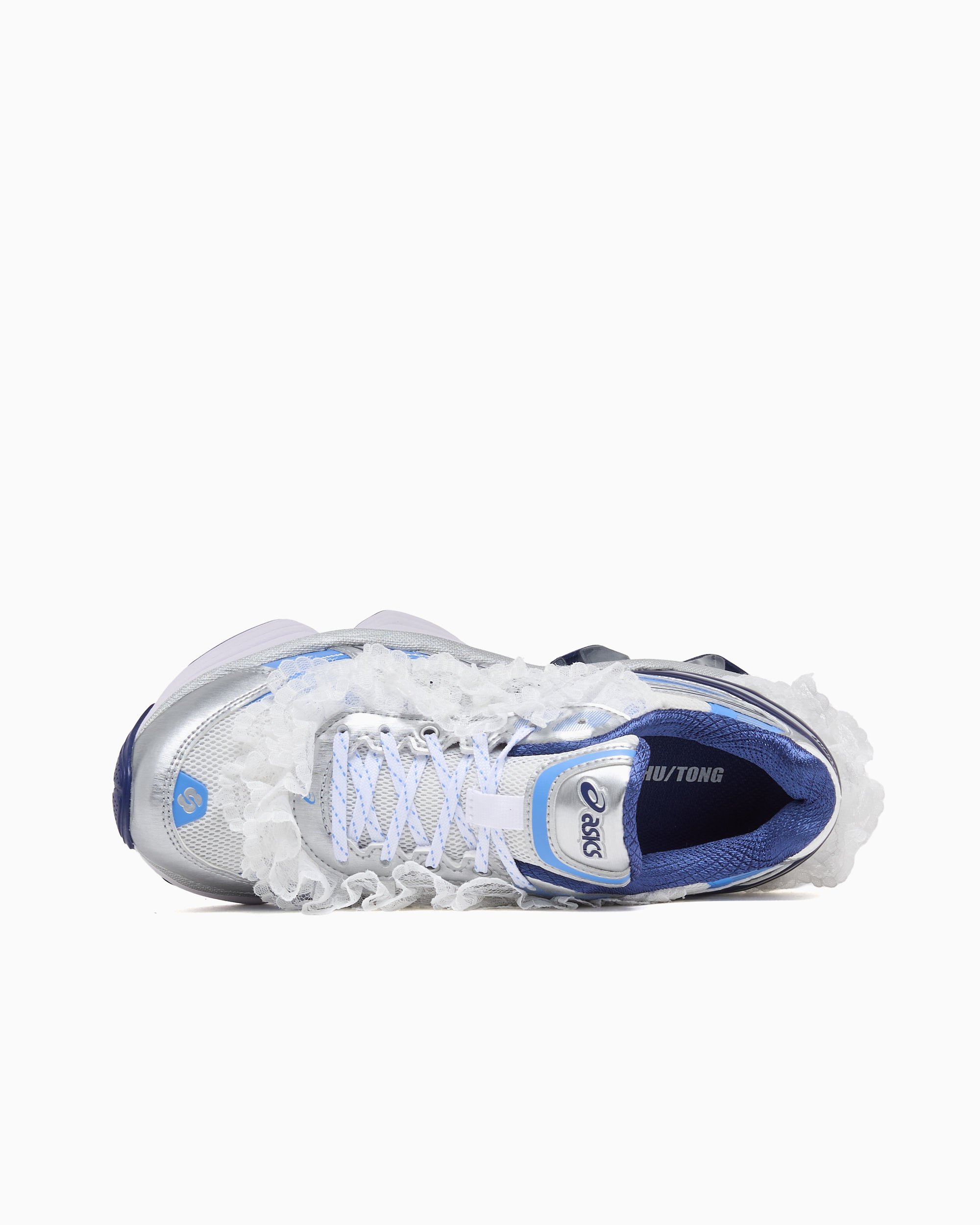 ASICS x Shushu Tong Gel-Kinetic Fluent Blue, Gray, Silver