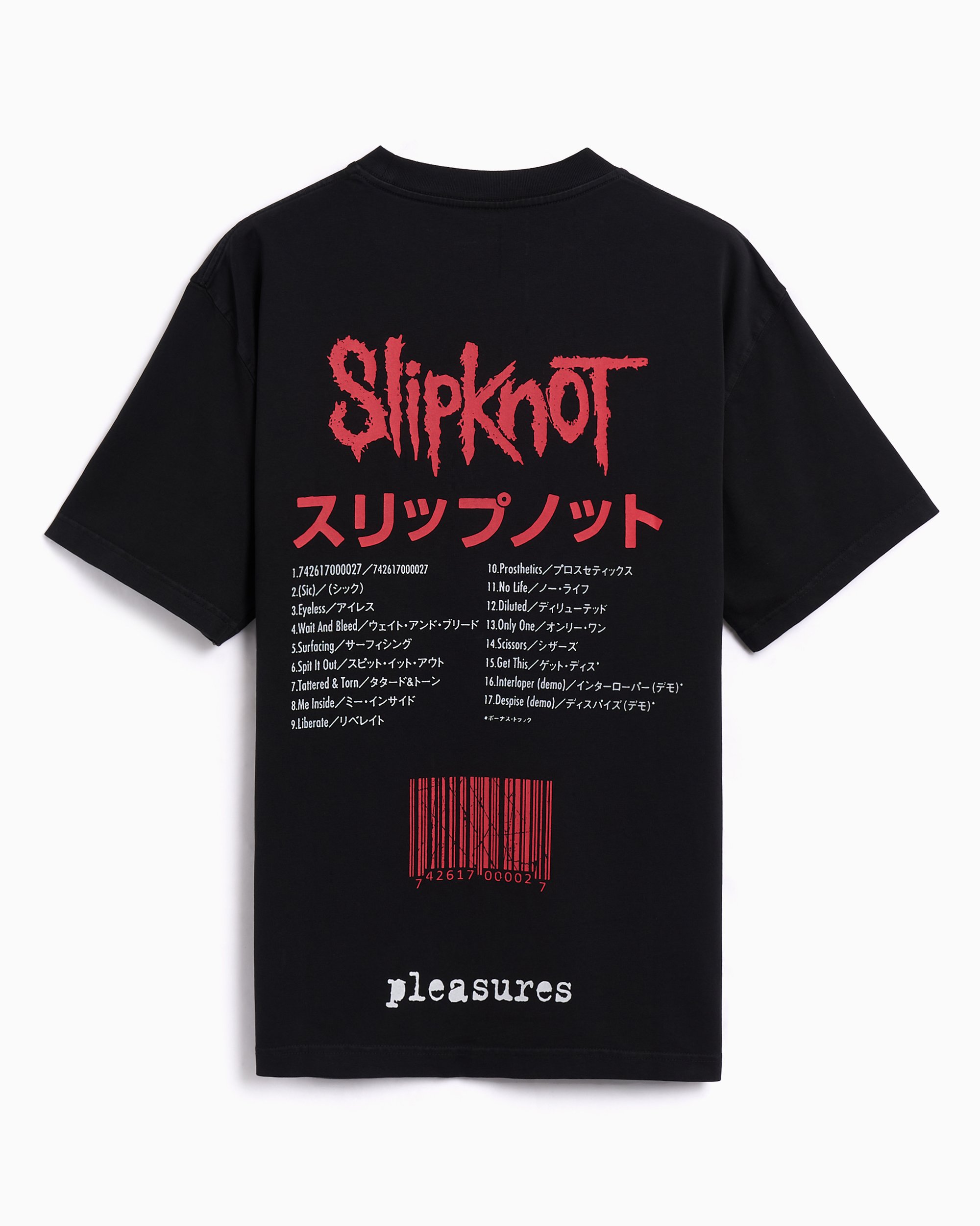 Pleasures x Slipknot Self Titled Graphic Relaxed Men's T