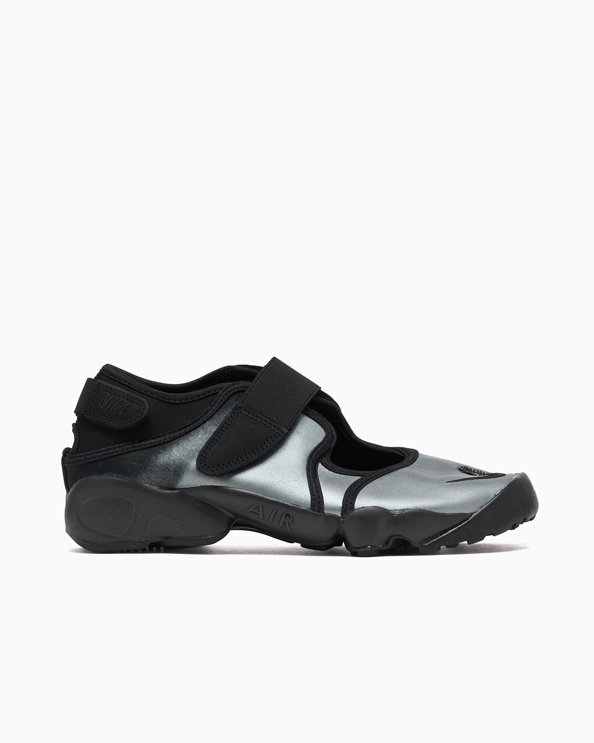 Nike Women's Air Rift Leather Gray, Silver colored IH3656-095
