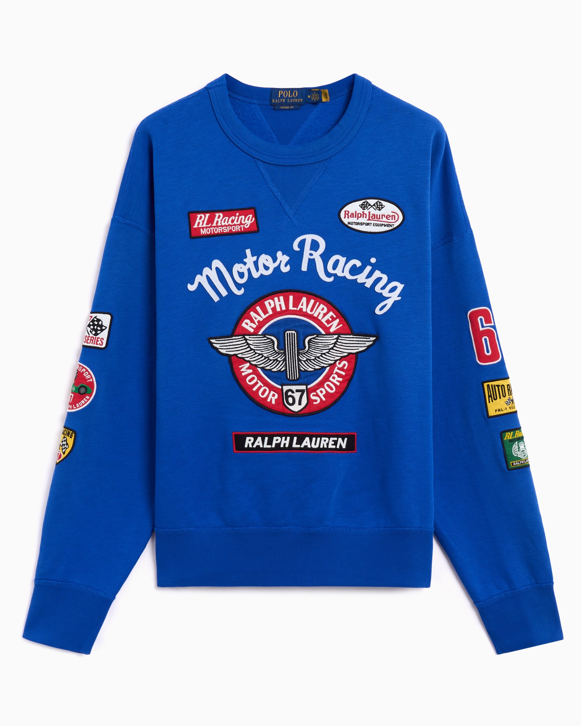 Polo Ralph Lauren Motor Racing Men's Sweatshirt Blue