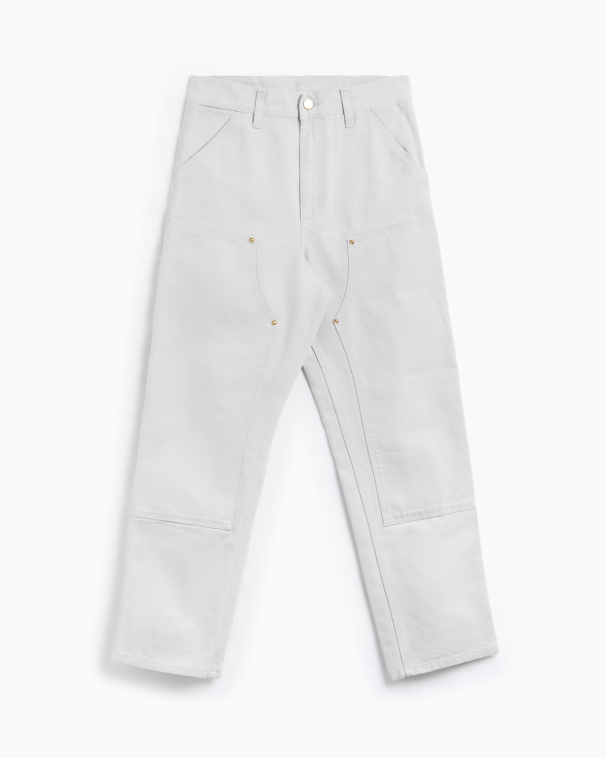 何でも揃う Carhartt WIP I031501-29J02 Gray Pants Unisex Knee Double パンツ