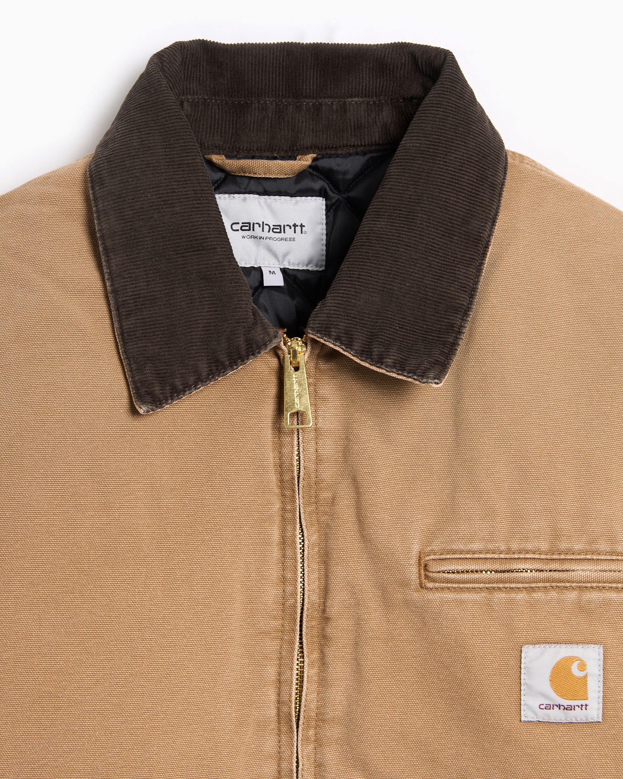 Carhartt WIP OG Detroit Unisex Work Jacket Brown I035614