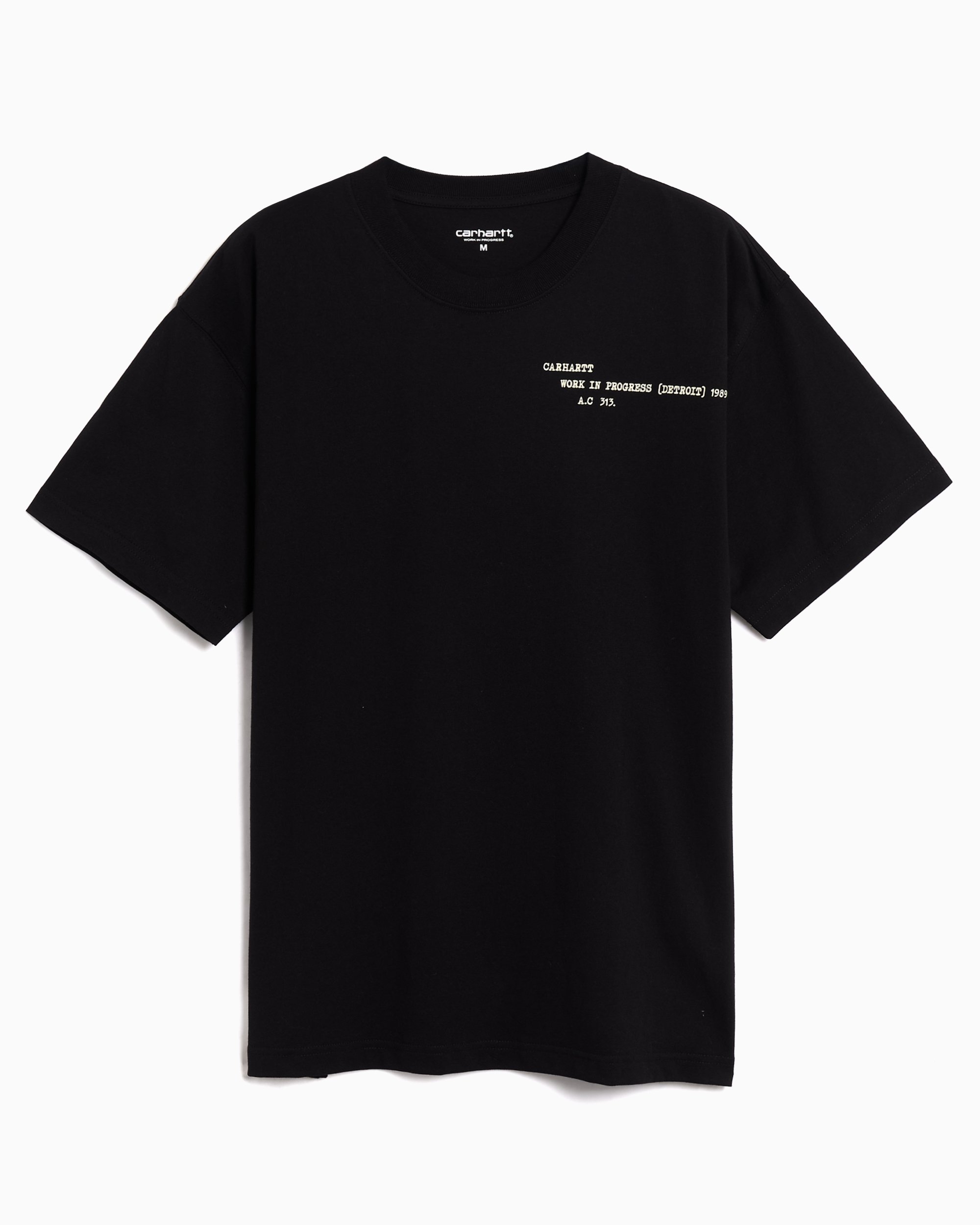 Carhartt WIP Punched Graphic Relaxed Men's T-Shirt Black I036006