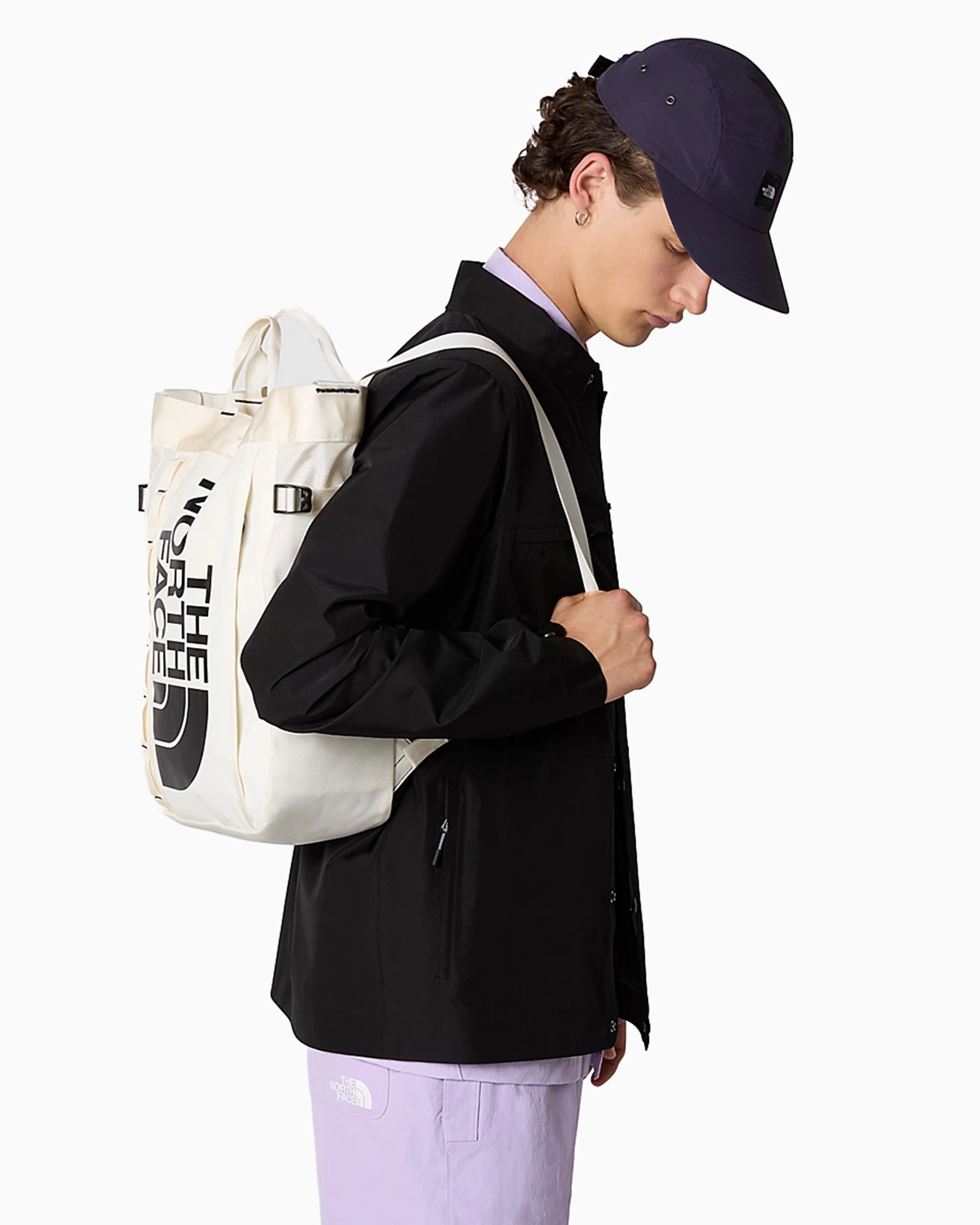 The North Face Base Camp Unisex Tote Bag WeiB NF0A3KX2ROU1 FOOTDISTRICT