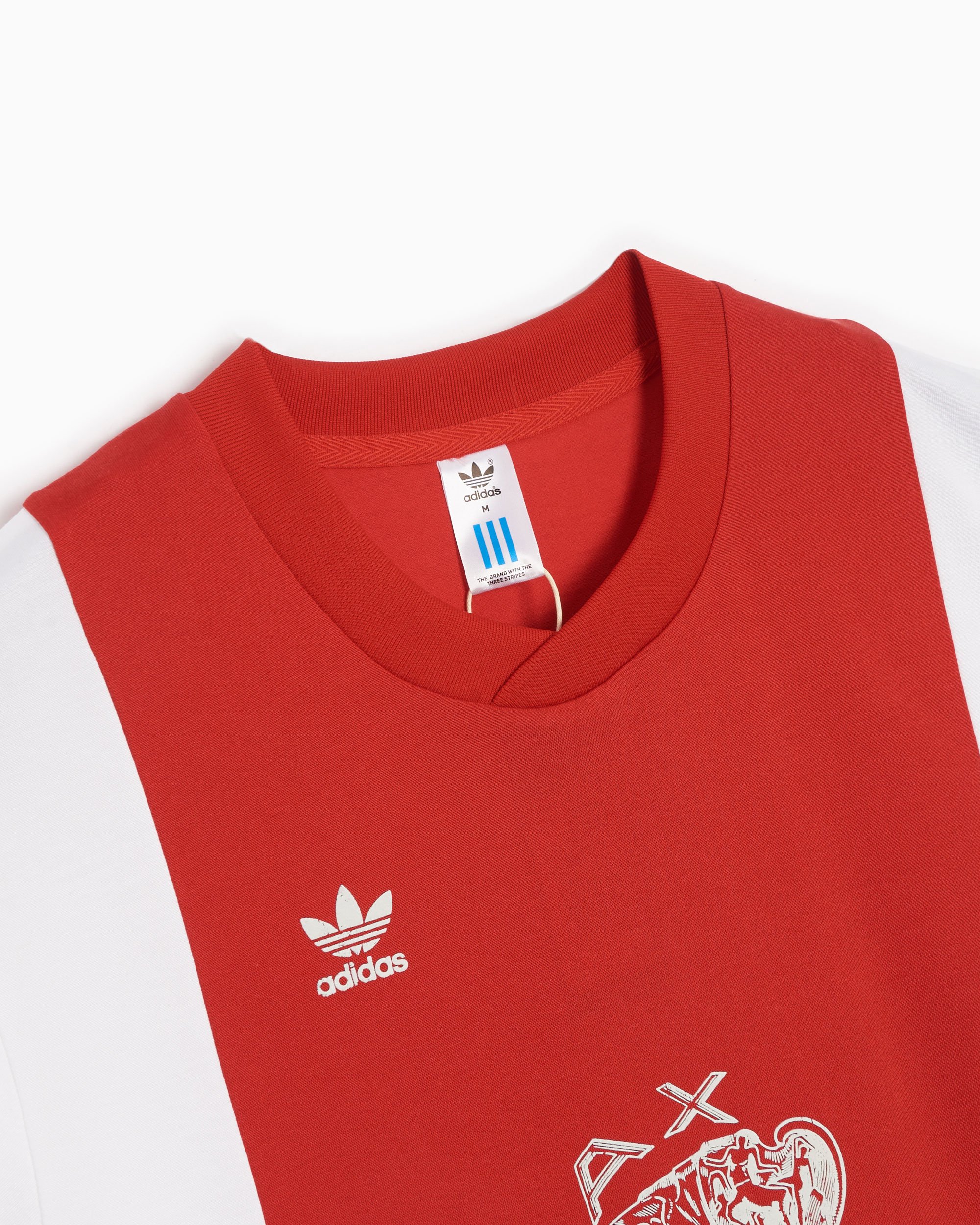 adidas Originals Ajax Amsterdam OG Men s Long Sleeve Jersey Rojo