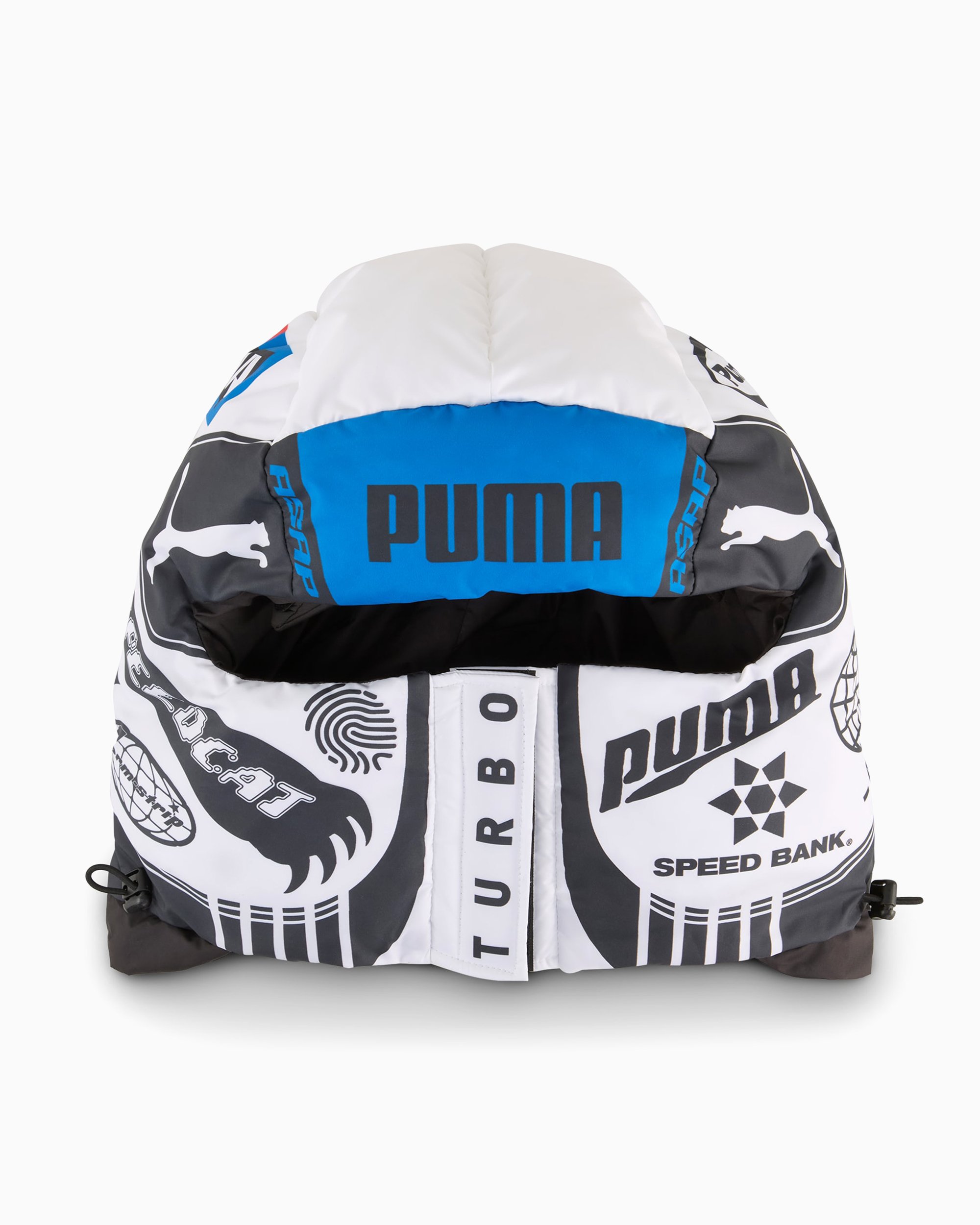 PUMA x A AP ROCKY Unisex Padded Balaclava WeiB 026594 01 FOOTDISTRICT