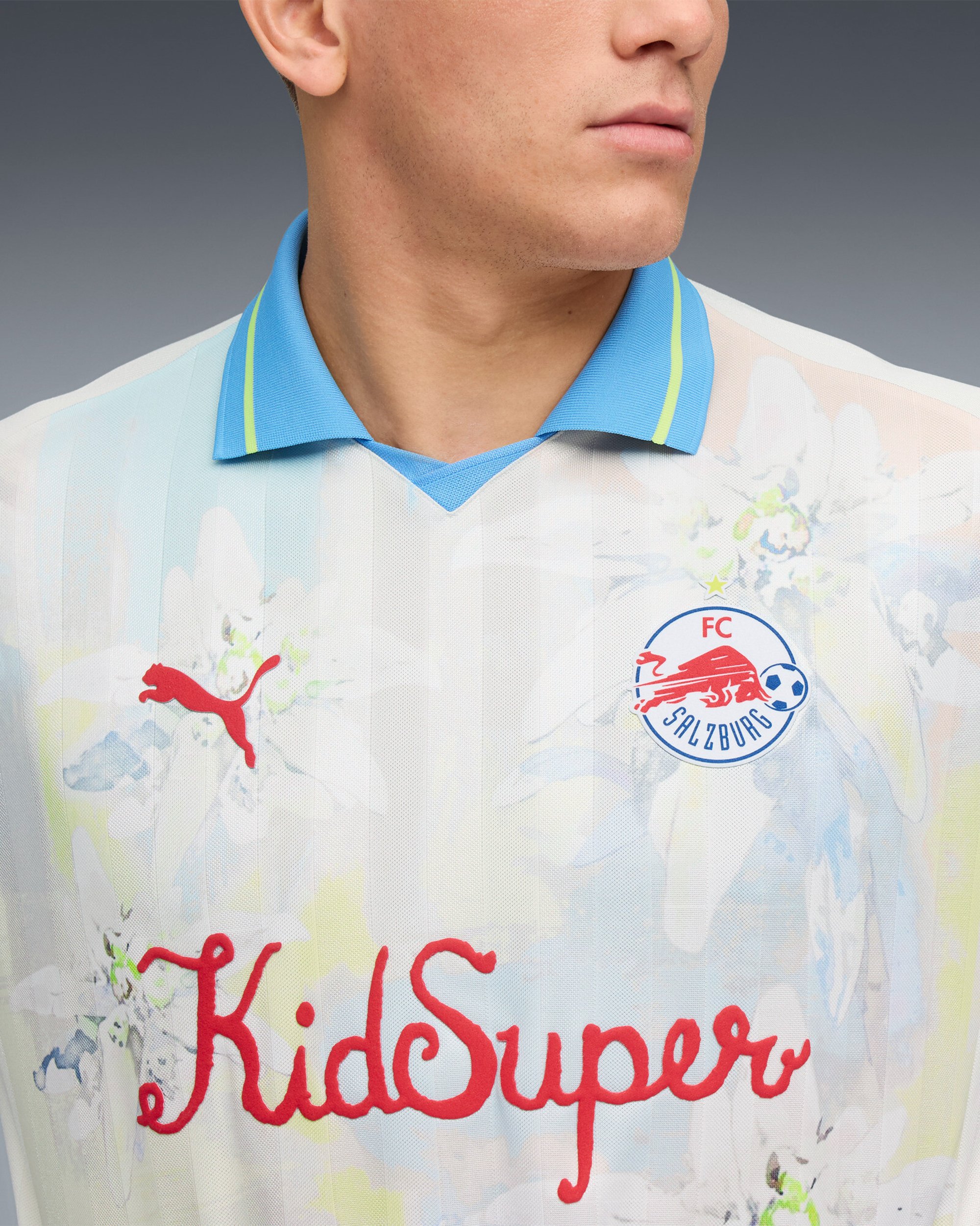 Puma x KidSuper Red Bull Salzburg Long-Sleeved Men's Jersey