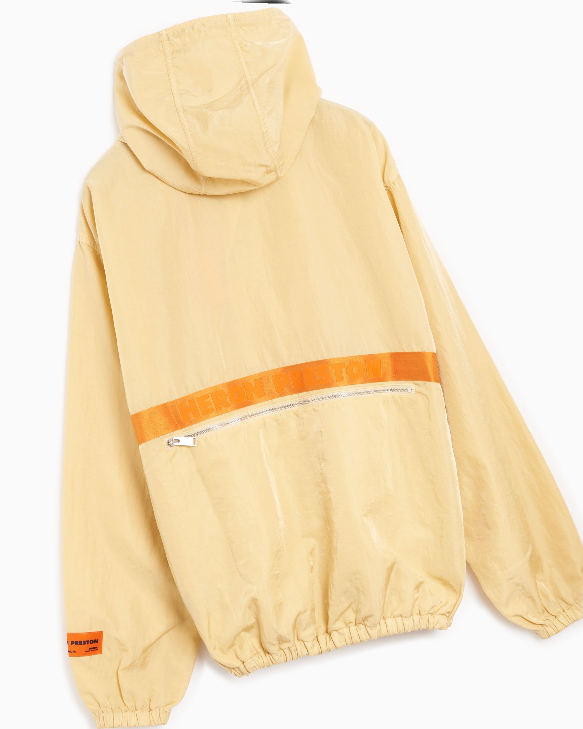 Heron preston orange windbreaker sales
