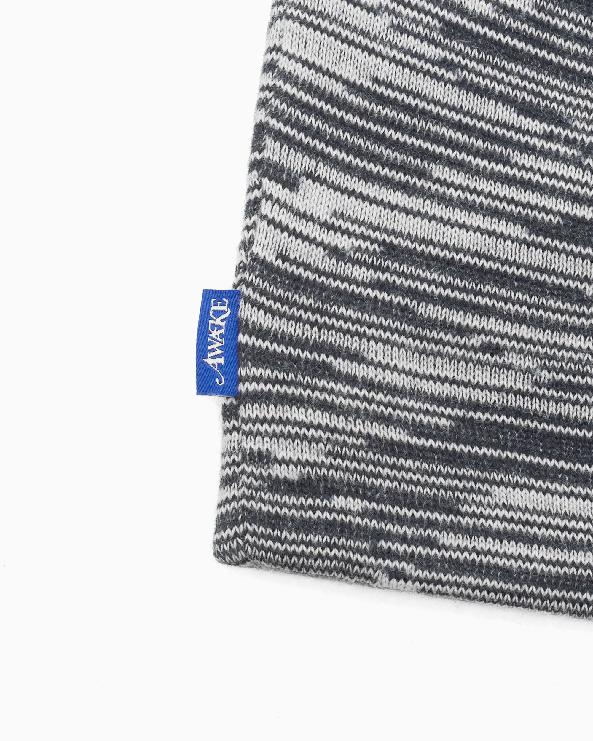 Awake NY Gradient Crown Logo Skully Unisex Beanie Gray AWK
