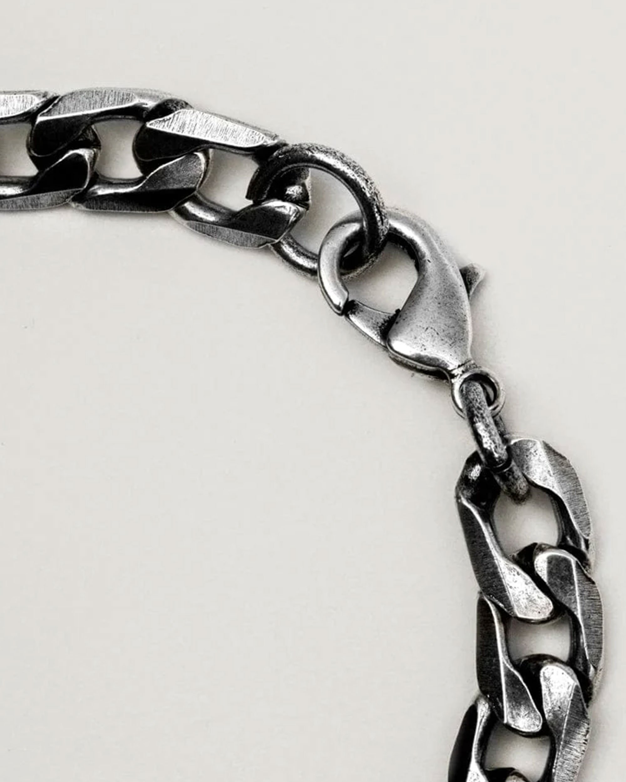 TwoJeys Cuban Unisex Bracelet Silver colored 100401001
