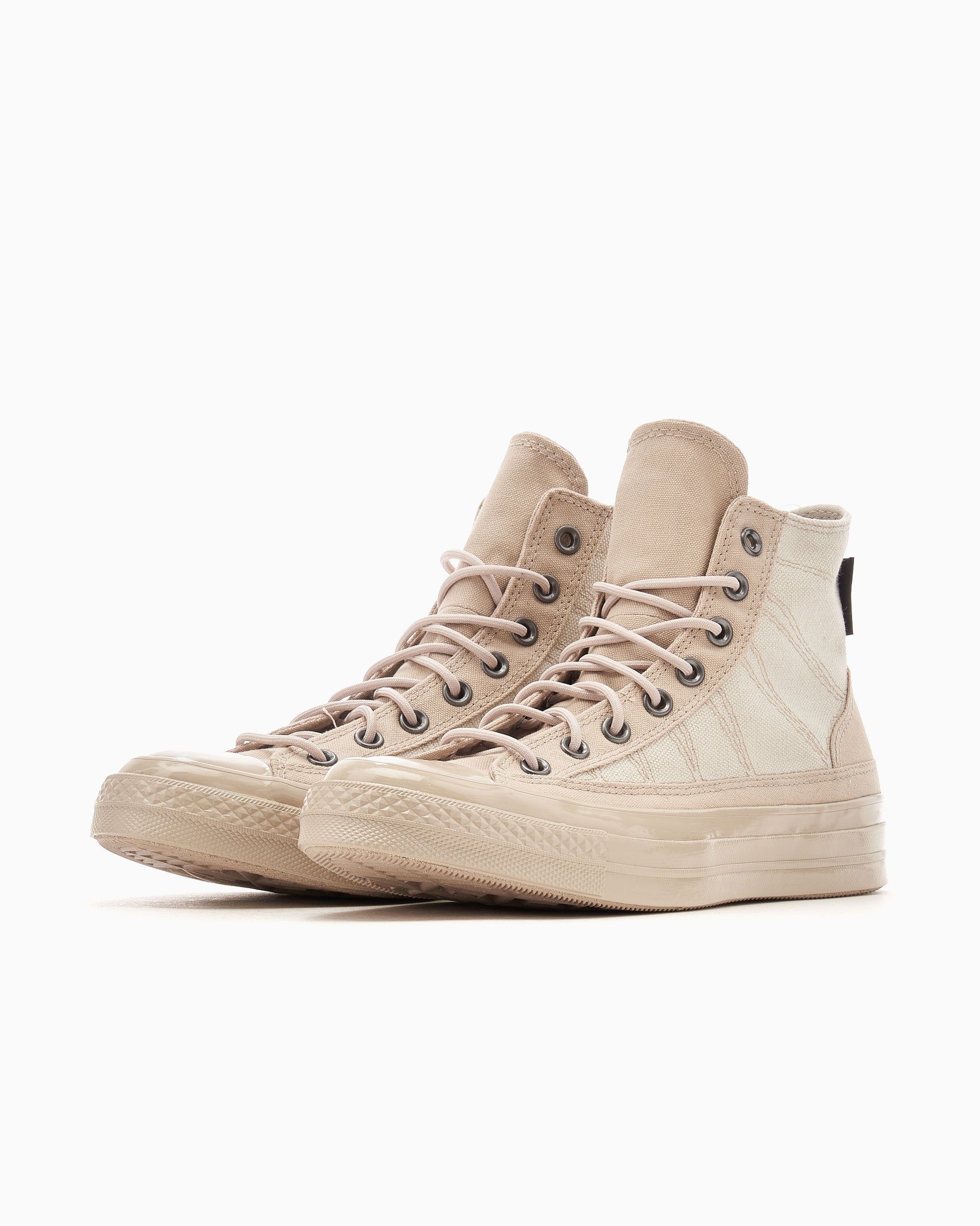 Converse lift hotsell ripple high beige